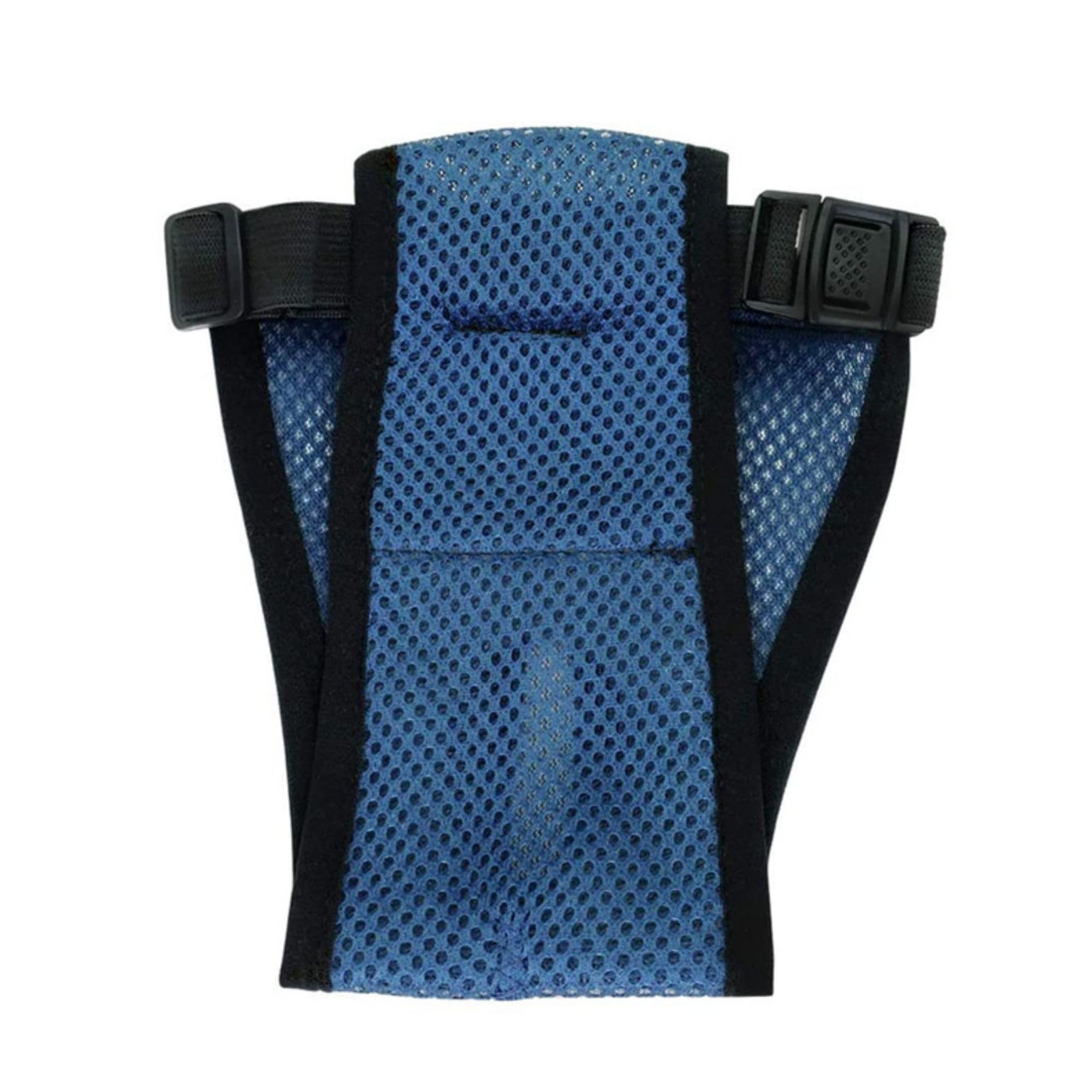 Ddfs Reusable Diapers For Female Dogs In Heat - 3 Replaceable Diapers, Adjustable Protective Pants, Blue L