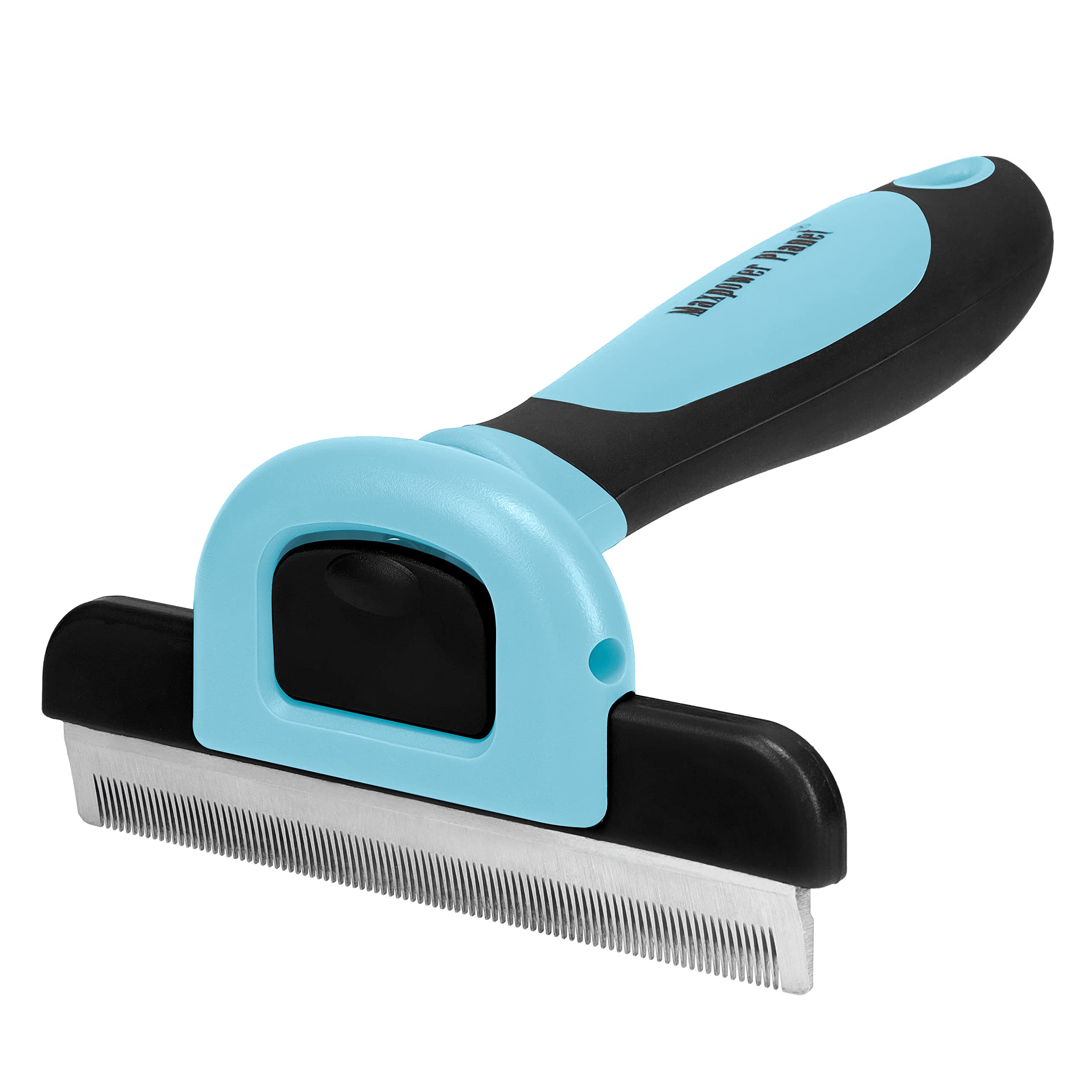 Maxpower Planet Pet Grooming Deshedding Dog Brush  Cat and Dog Deshedding Brush Tool  Deshedder for Dogs Comb  Dog Brush Shor