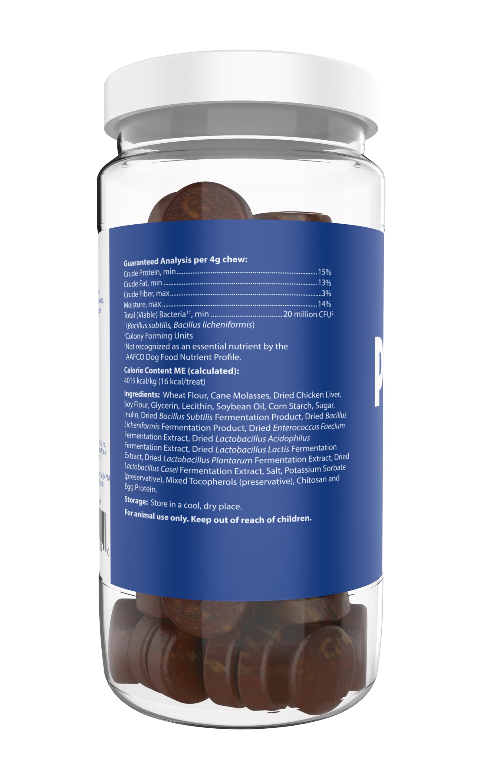 Probios for Dogs Soft Chews - Probiotics for Dogs - 240g - Dog Digestive Support - Reduces Discomfort - Easy to Administer - All