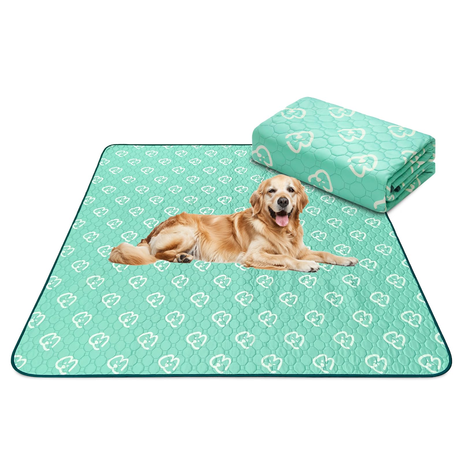 Fxw Washable Pee Pads For Dogs, Reusable Dog Pads With Super Absorbent Cotton, 63'' X 63'', Specifically Designed For 24'' 8 Pan