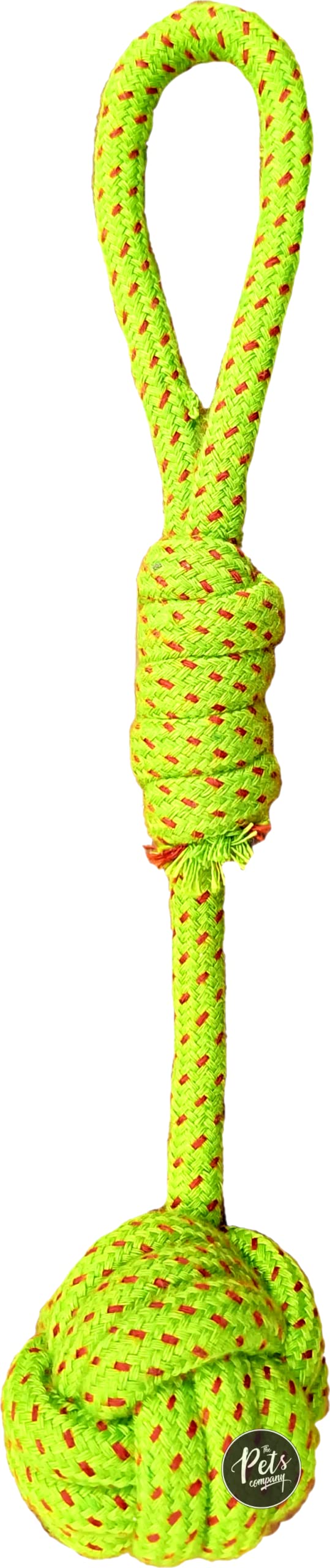 The Pets Company Tug Ball With Knot Dog Rope Toy For Chewing Teething, Dental Chew Dog Toys For Medium & Large Dogs
