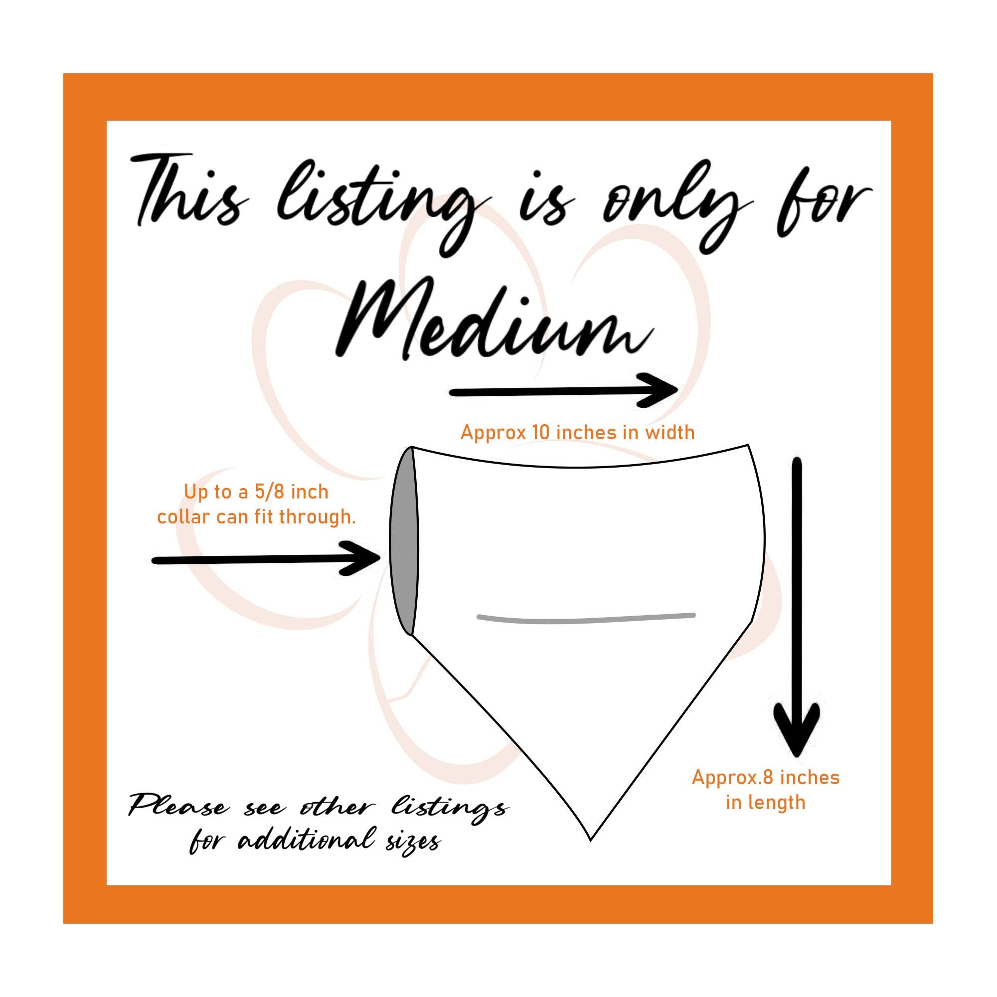 Beer Over The Collar Dog Bandana That Slips Onto Their Existing Collar Size (Medium)