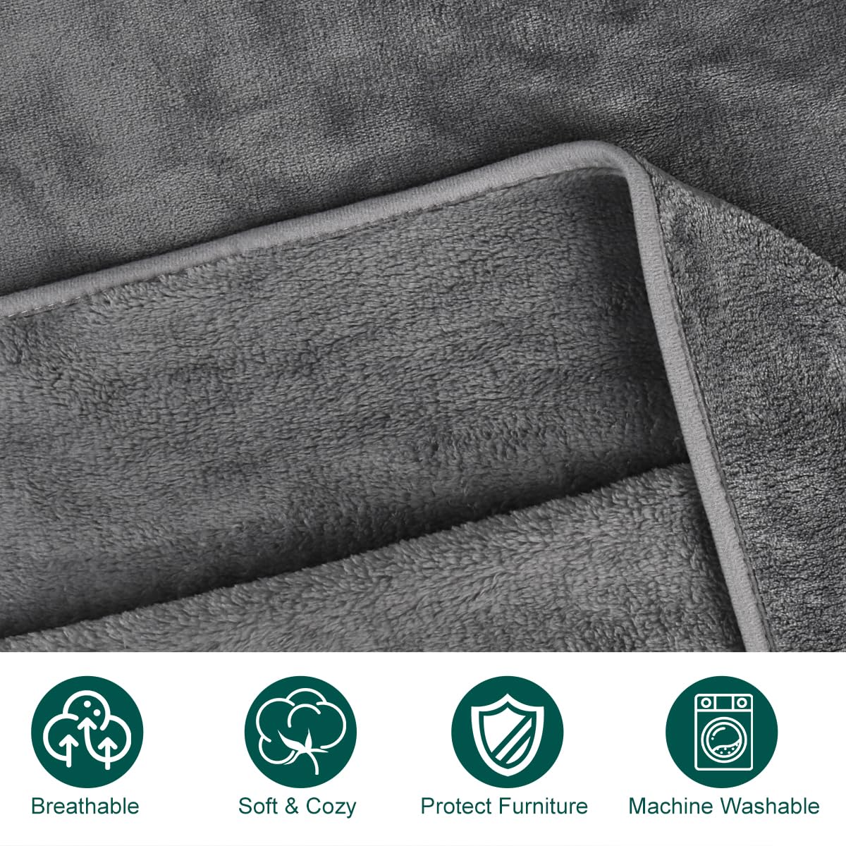 Onarway Dog Blanket Washable for Puppy: 4 Packs Dog Blankets 28   x20    - Fluffy Soft Small Throw for Cat Puppy Kitten Dogs - F