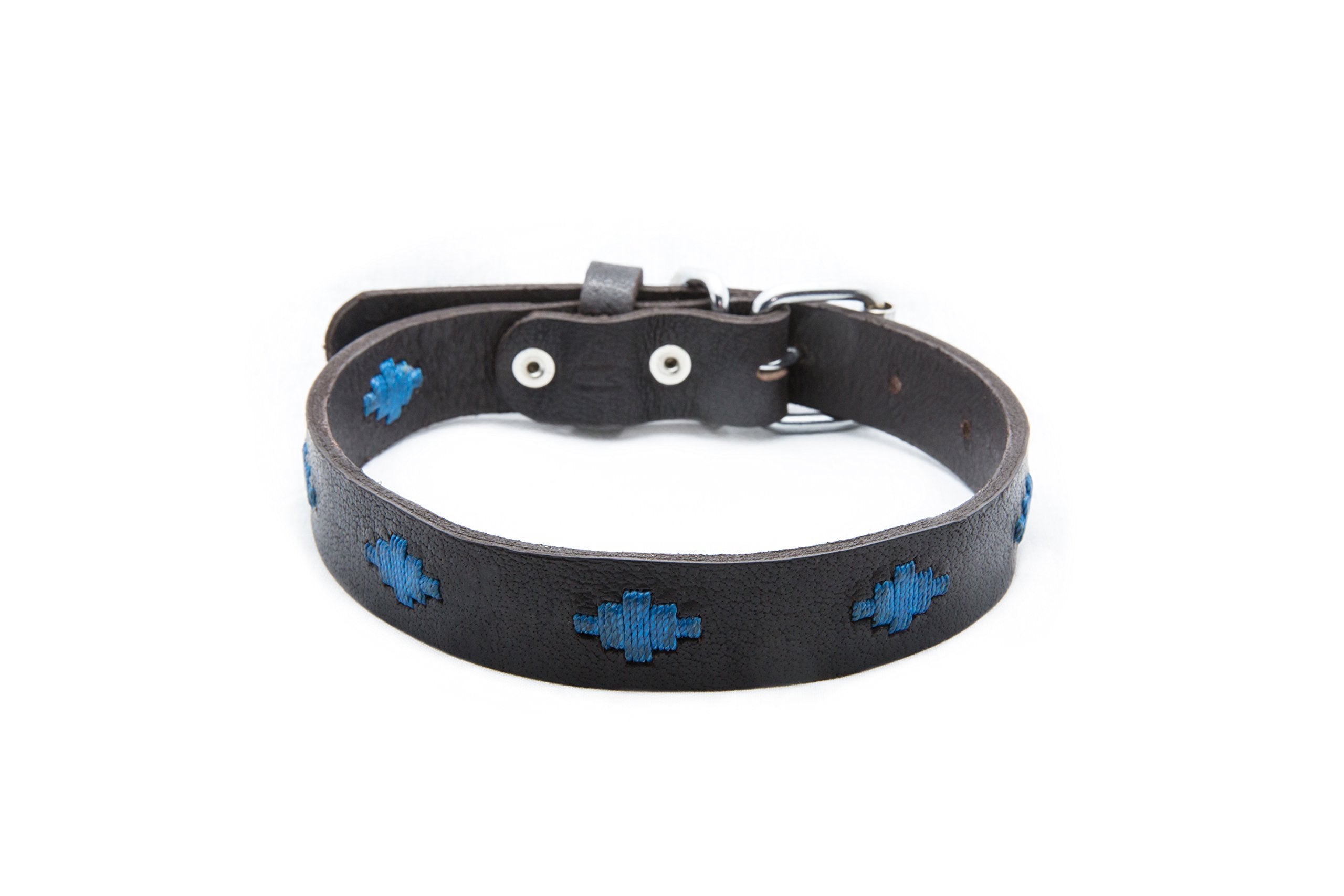 Gaucho Goods Soft Leather Dog Collar - Tahoe (S)