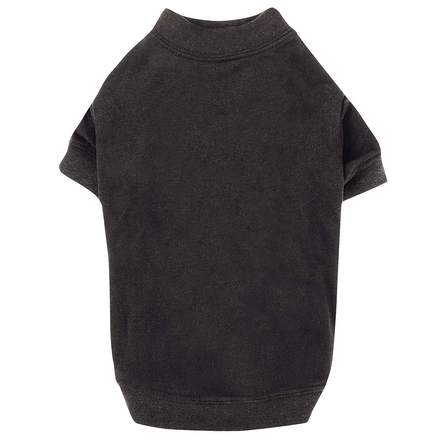 Zack & Zoey Basic Tee Shirt for Dogs, 16 Medium, Black