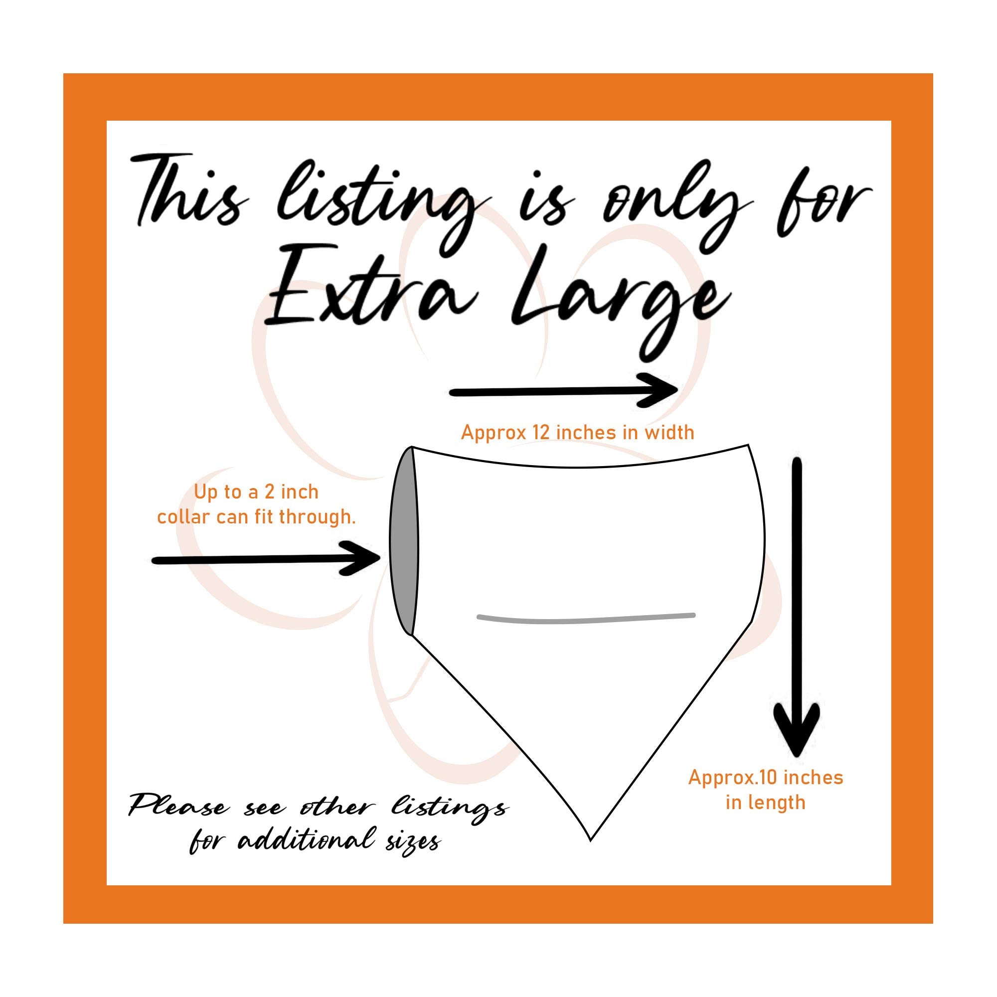 Gobble Gobble Gobble Over The Collar Dog Bandana That Slips Onto Their Existing Collar (X-Large)