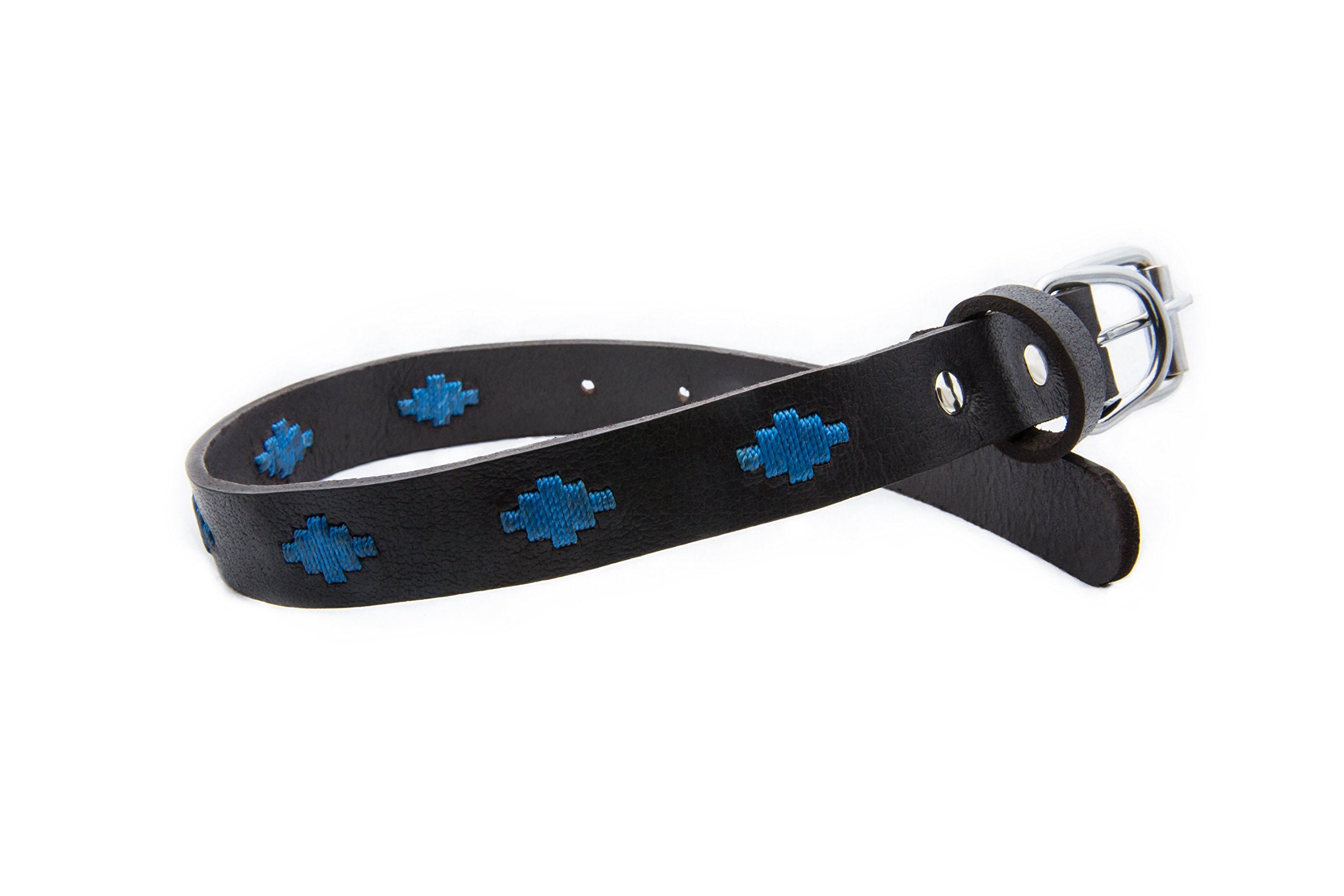 Gaucho Goods Soft Leather Dog Collar - Tahoe (S)