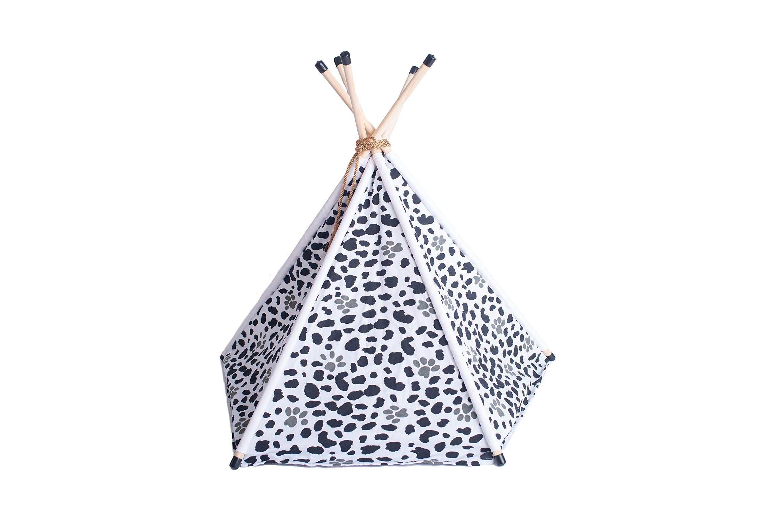 Armarkat C46 Cat Bed, One Size,white, black