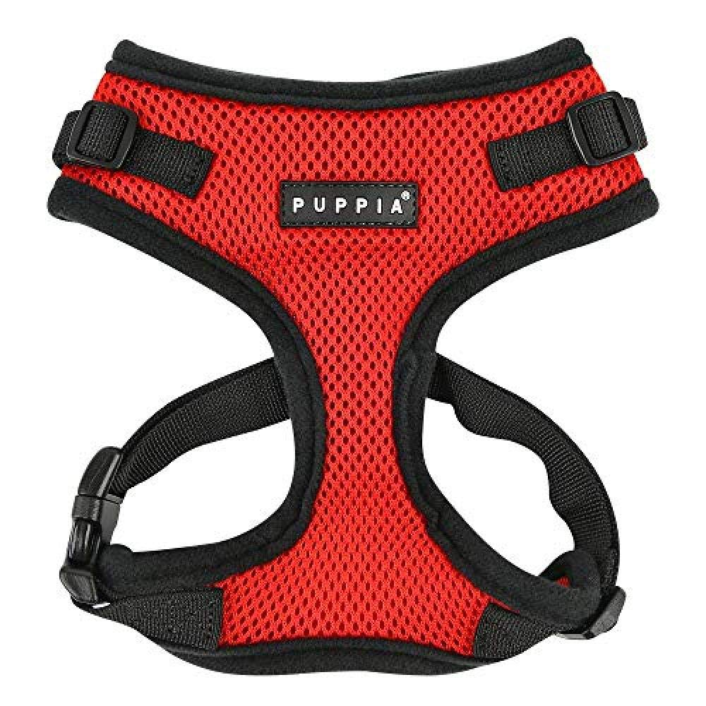 Puppia Authentic Ritefit Harness With Adjustable Neck, Small, Purple
