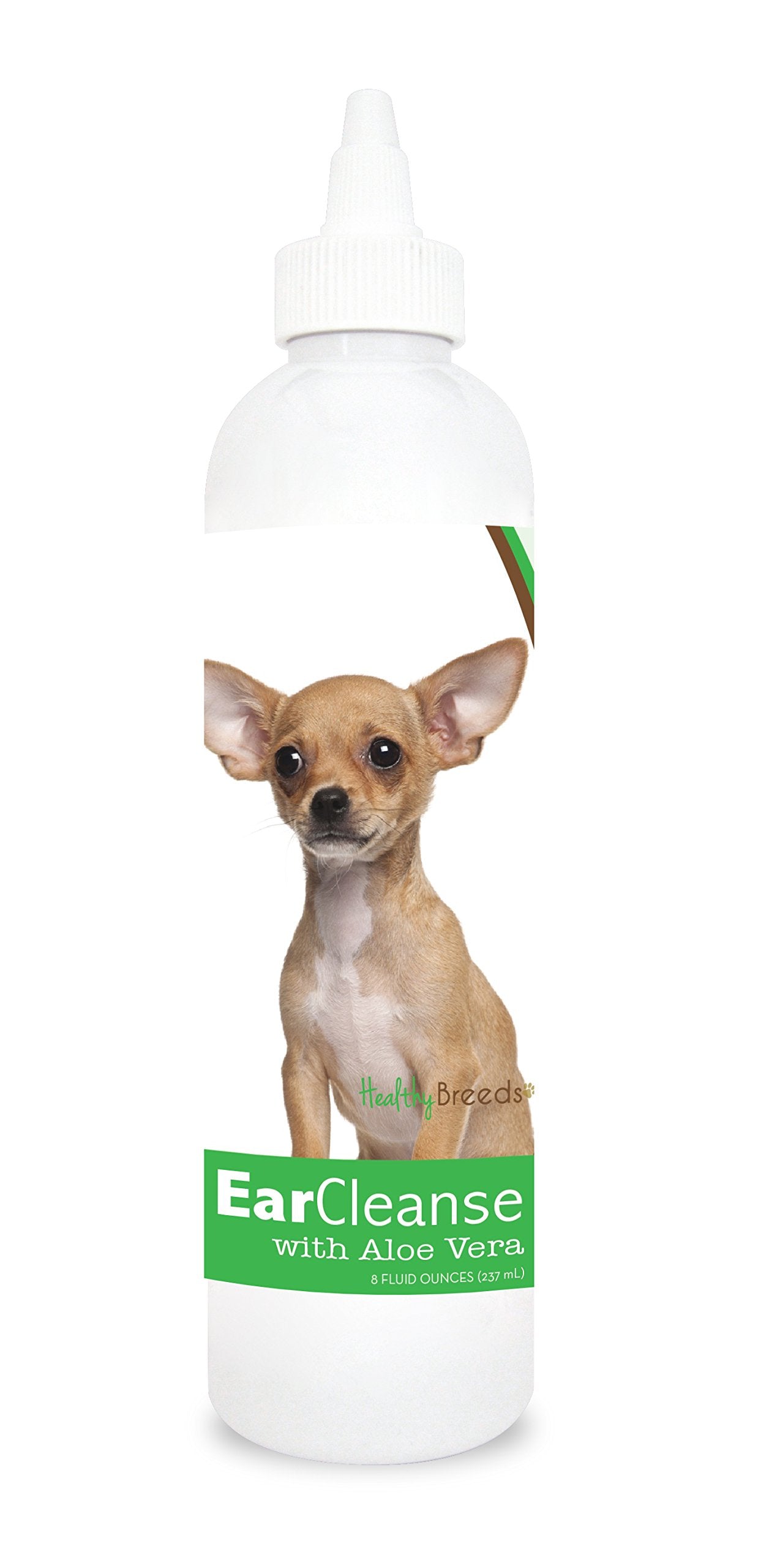 Healthy Breeds Chihuahua Ear Cleanse with Aloe Vera Cucumber Melon 8 oz