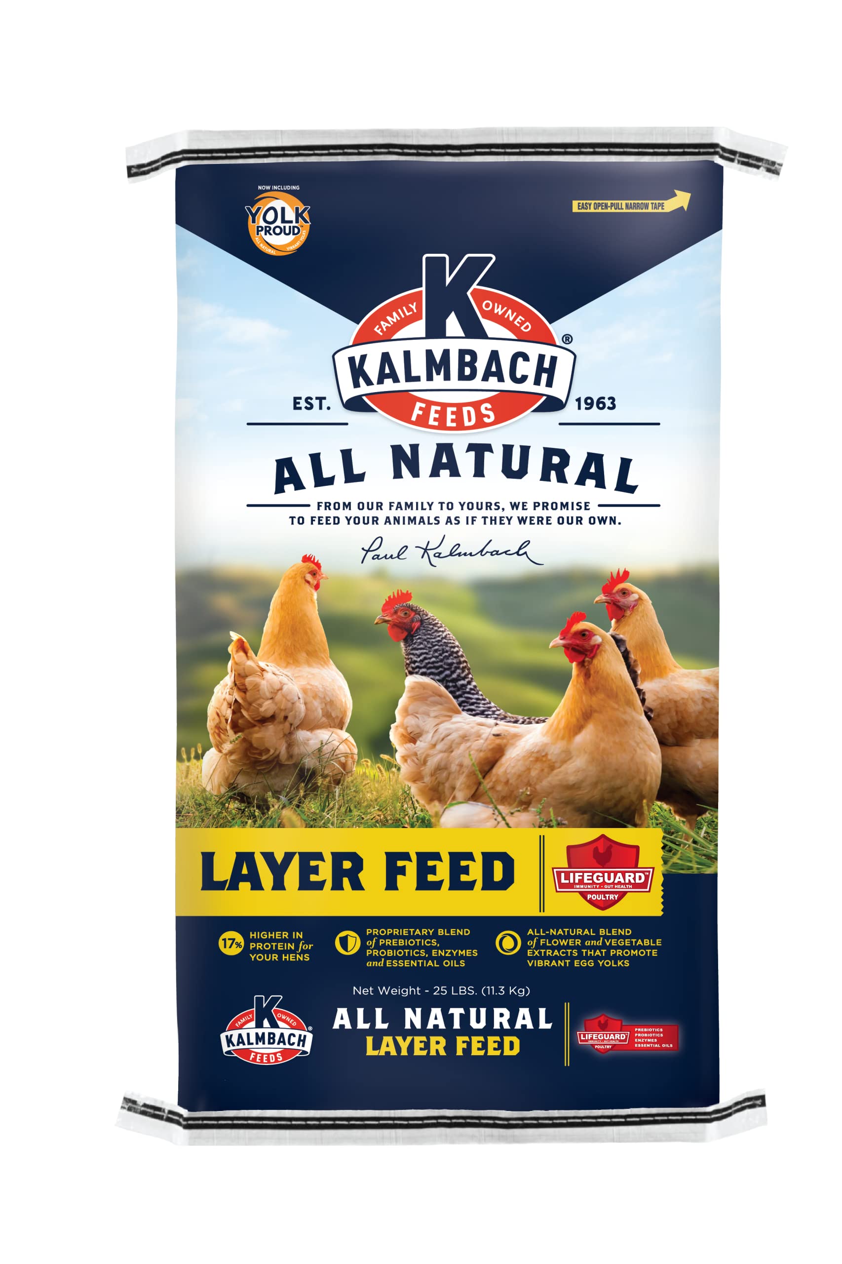 Kalmbach Feeds 1 Piece Layer Pellets, 25 Lb