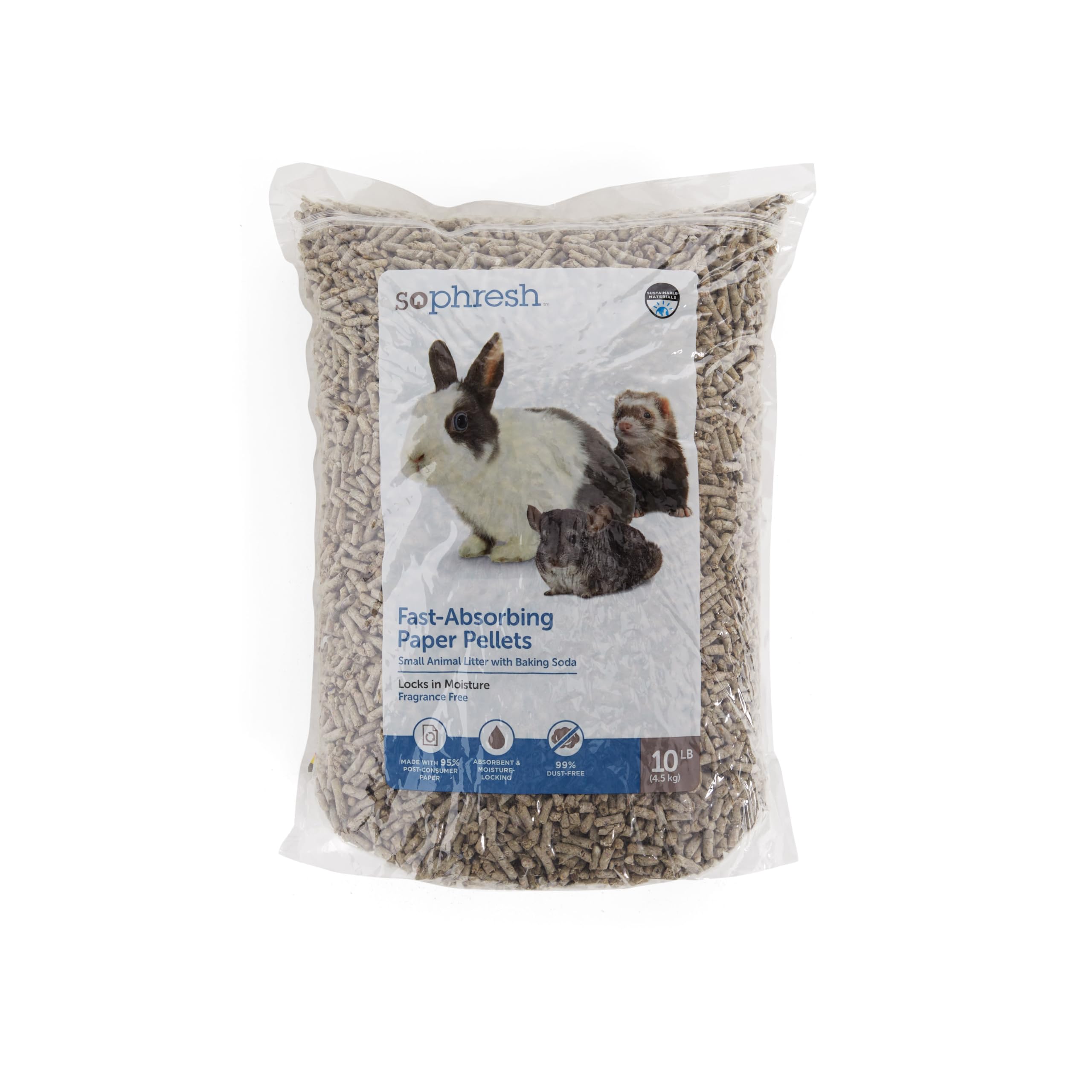 So Phresh Paper Pellets Small Animal Litter 10 Lbs.