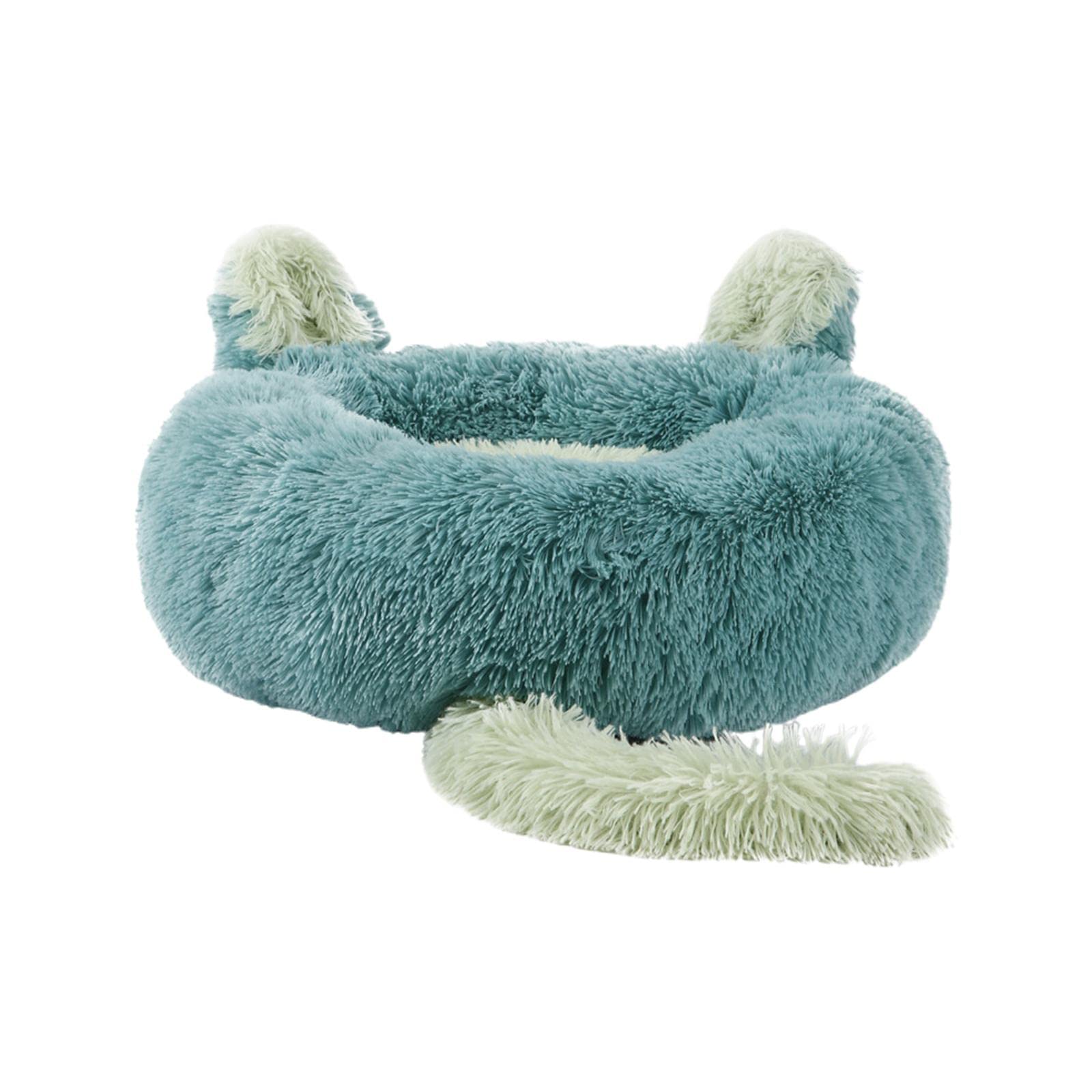 MERISHOPP Plush Cats Warm House Nonslip Bottom Pet Blanket Bed for Puppy Indoor Cats Green 80cm Dogs | Cats | Puppy | pet | Rabb