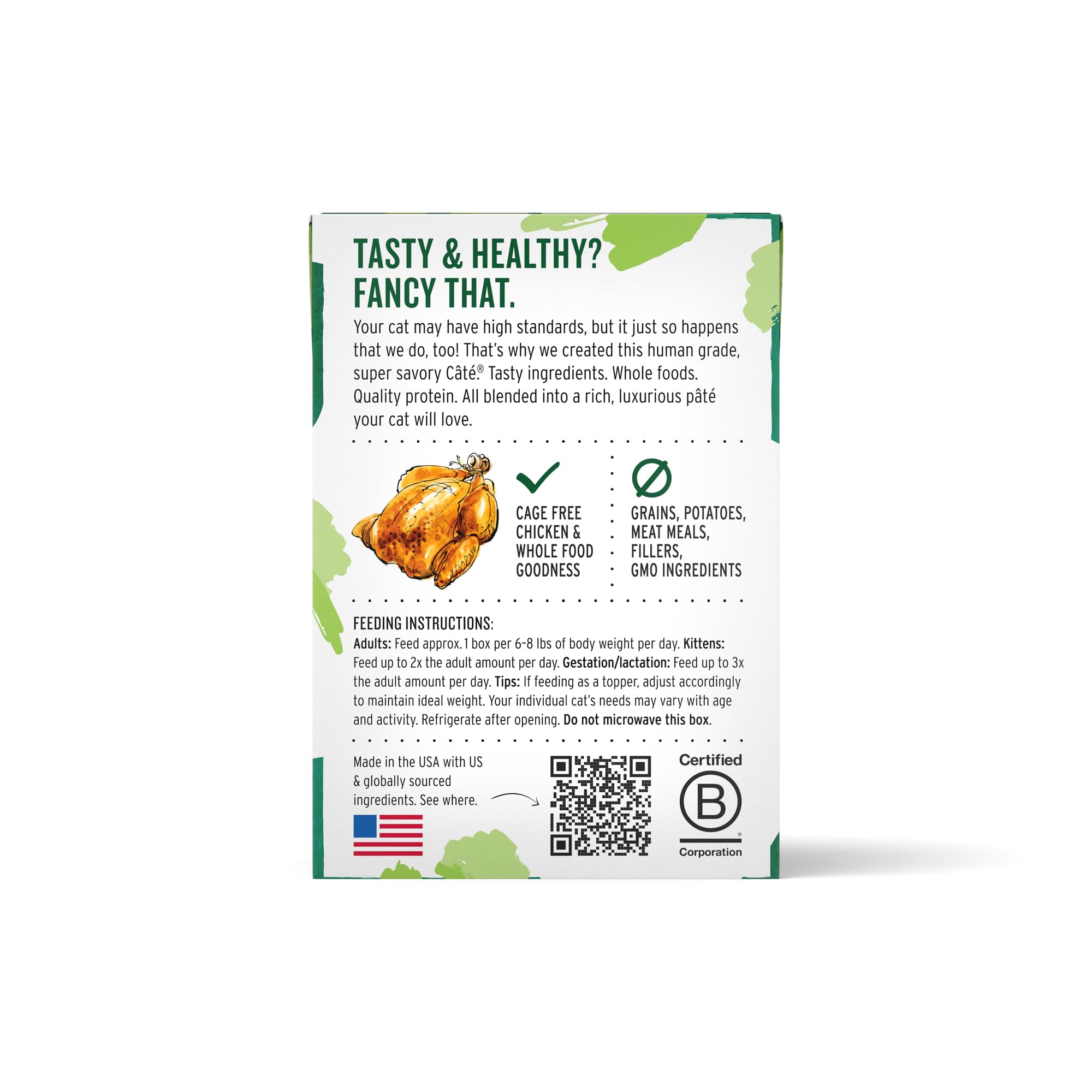 The Honest Kitchen Human Grade Ct   Grain Free Chicken Pt   Wet Cat Food, 5.5 oz (Pack of 12)