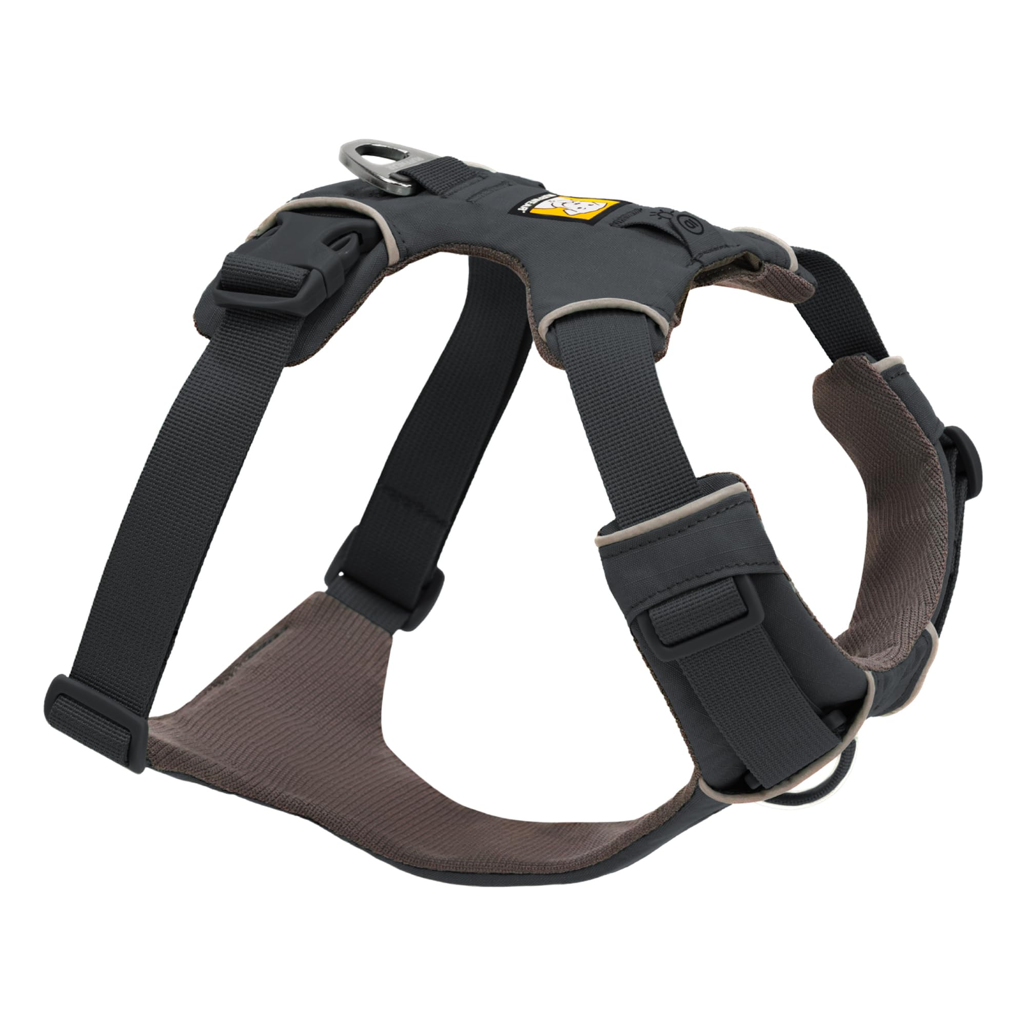 Ruffwear, Front Range Dog Harness, Reflective And Padded, No Pull Harness For Training And Everyday, Basalt Gray, Xx-Small