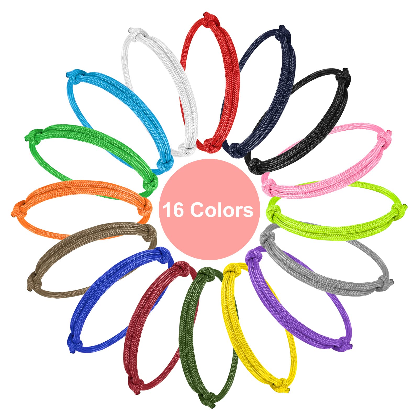 Boumusoe 16Pcs Puppy Id Collars Whelping Collars Adjustable Puppy Id Bands Identification Puppy Collar For Dog Kitten Newborn Pet, Multi Coloured