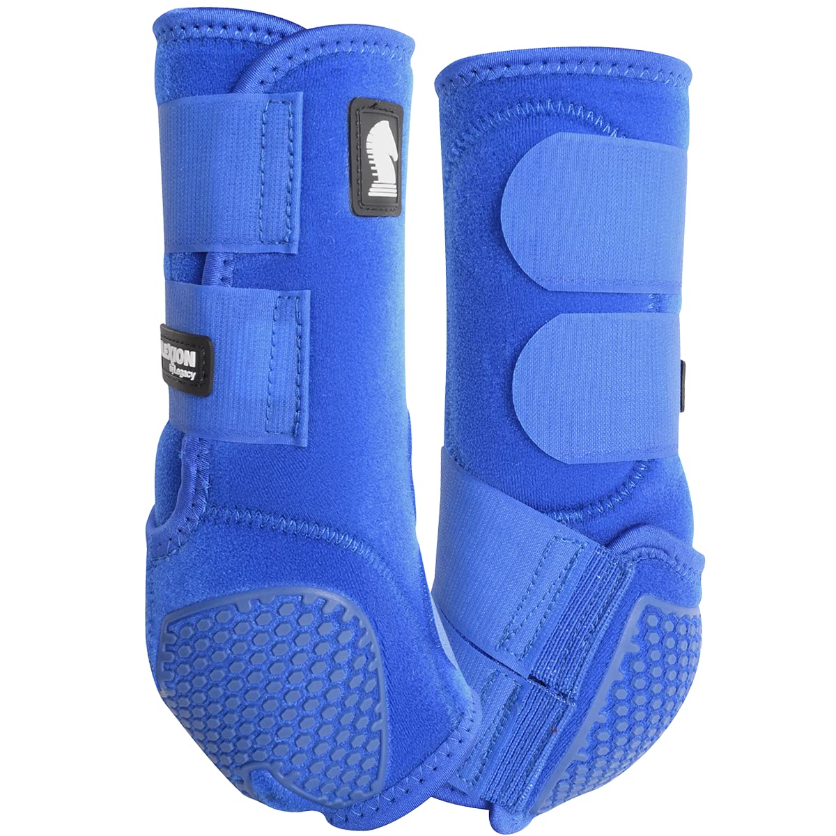 Classic Equine Mens Classic Horse Boots, Blue, Medium