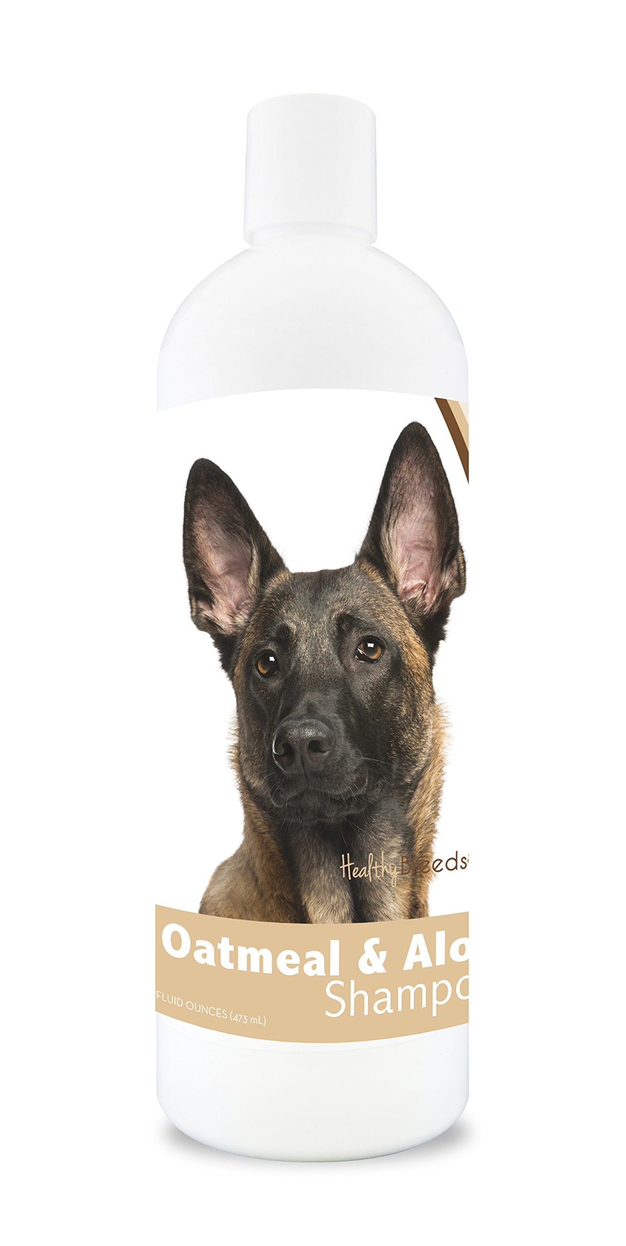 Healthy Breeds Belgian Malinois Oatmeal Shampoo with Aloe 16 oz
