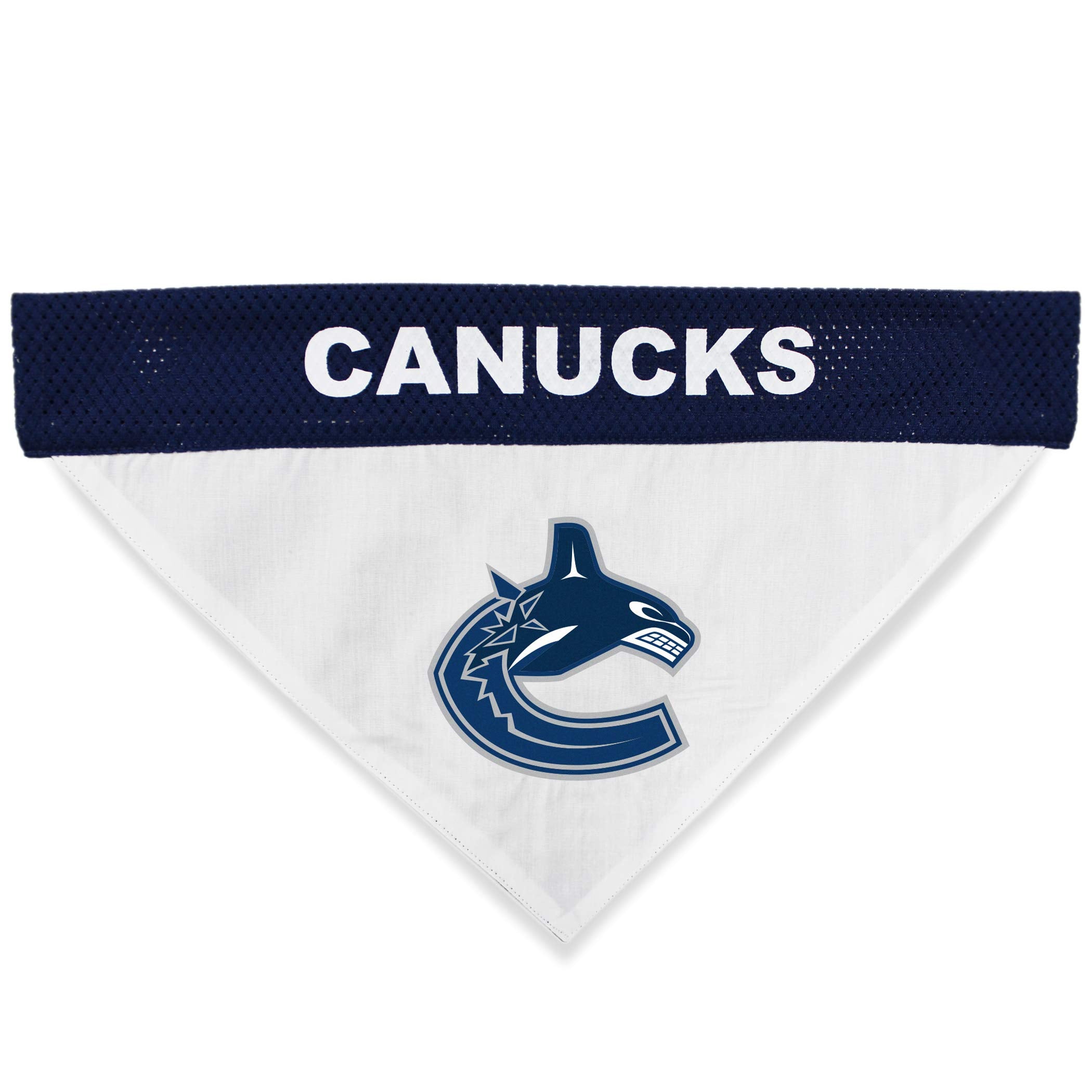 Nhl Vancouver Canucks Bandana For Dogs & Cats, Large/X-Large. - Cute & Stylish Bandana! The Perfect Hockey Fan Scarf Bandana, Gr