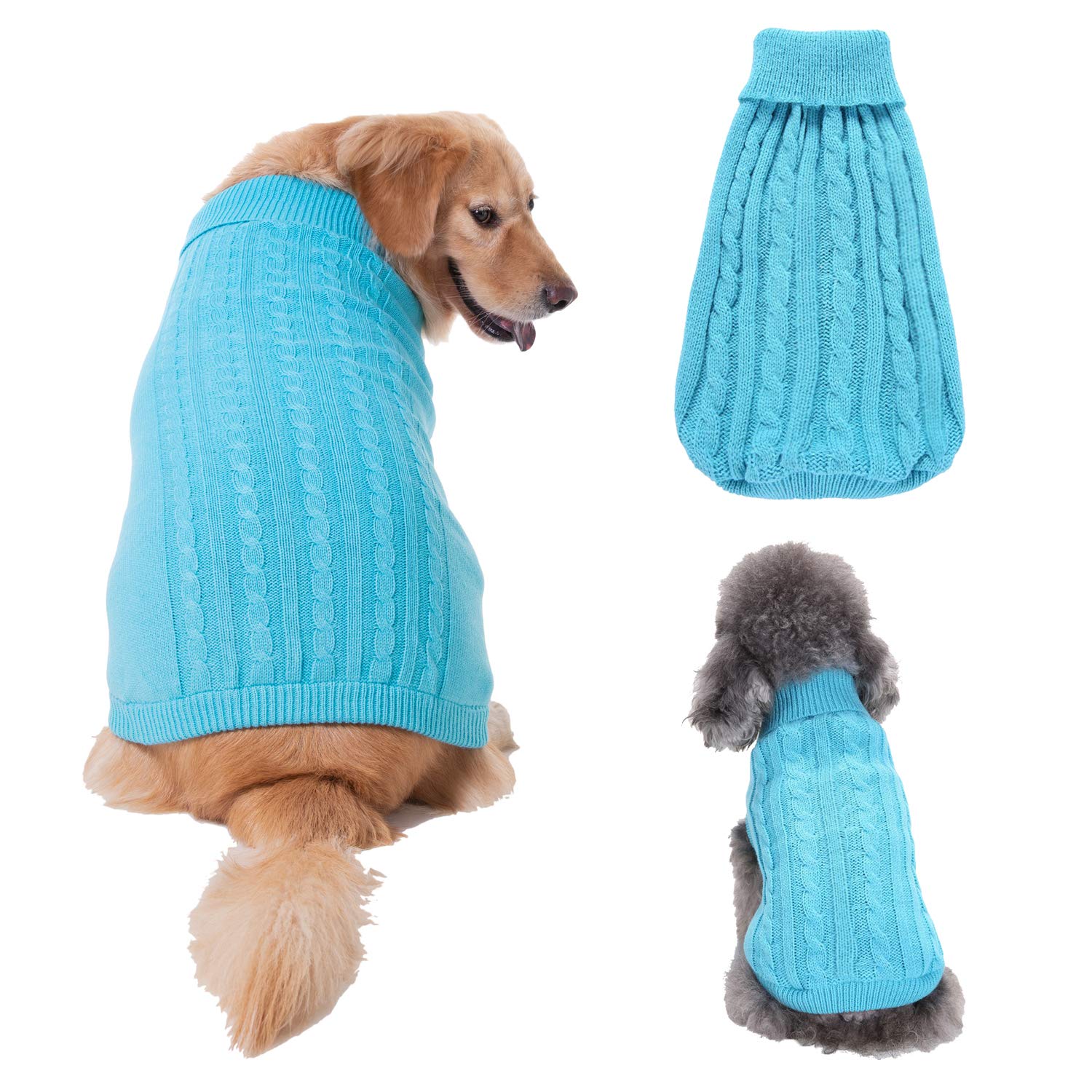 Dog Sweater, Warm Pet Sweater, Dog Sweaters For Small Dogs Medium Dogs Large Dogs, Cute Knitted Classic Cat Sweater Dog Clothes Coat For Girls Boys Dog Puppy Cat (Xxxl, Yellow)