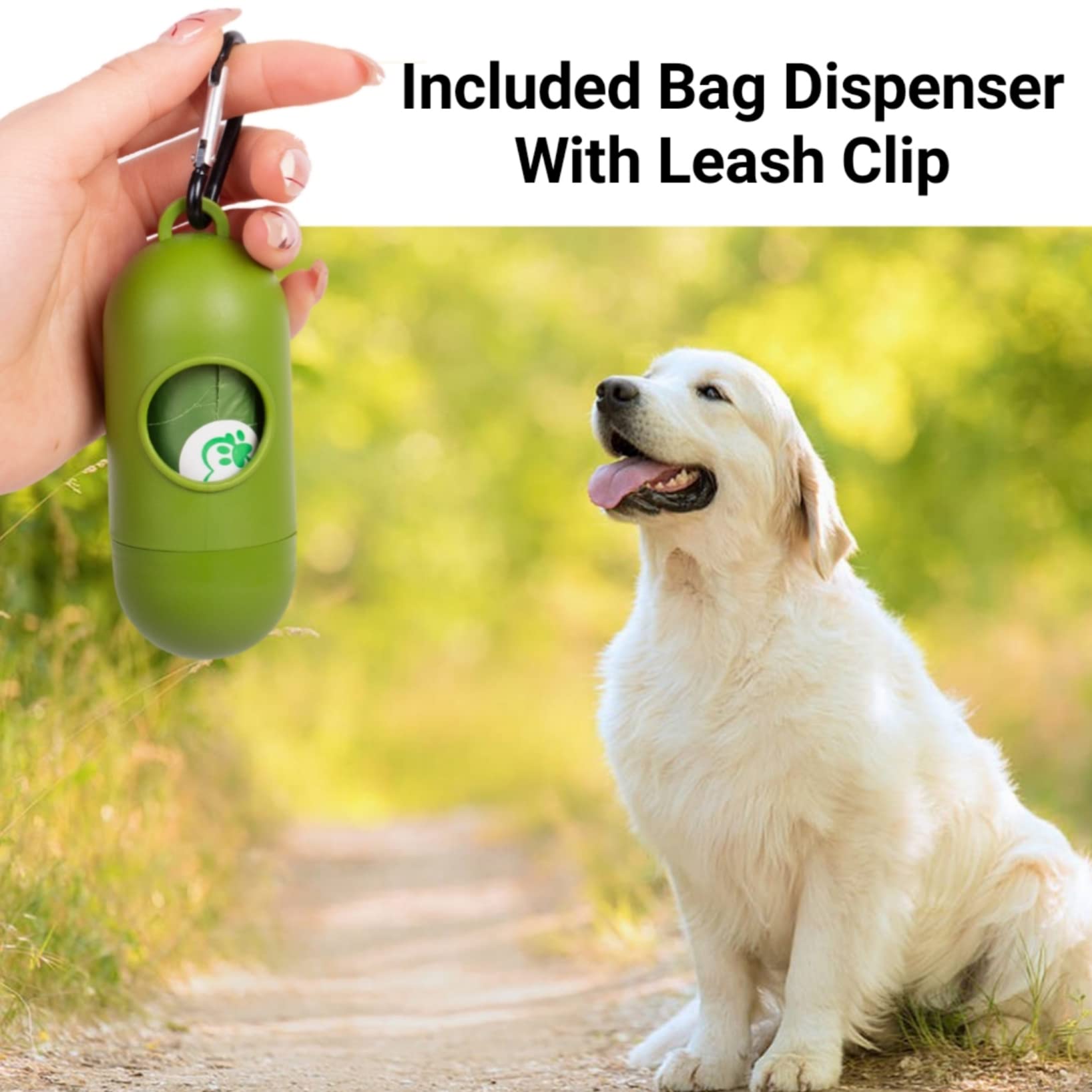 Mr. Peanut's XL Pooper Scooper Sized 13X11'' Recycled Waste Poop Bags Made From Plants - 160 Count