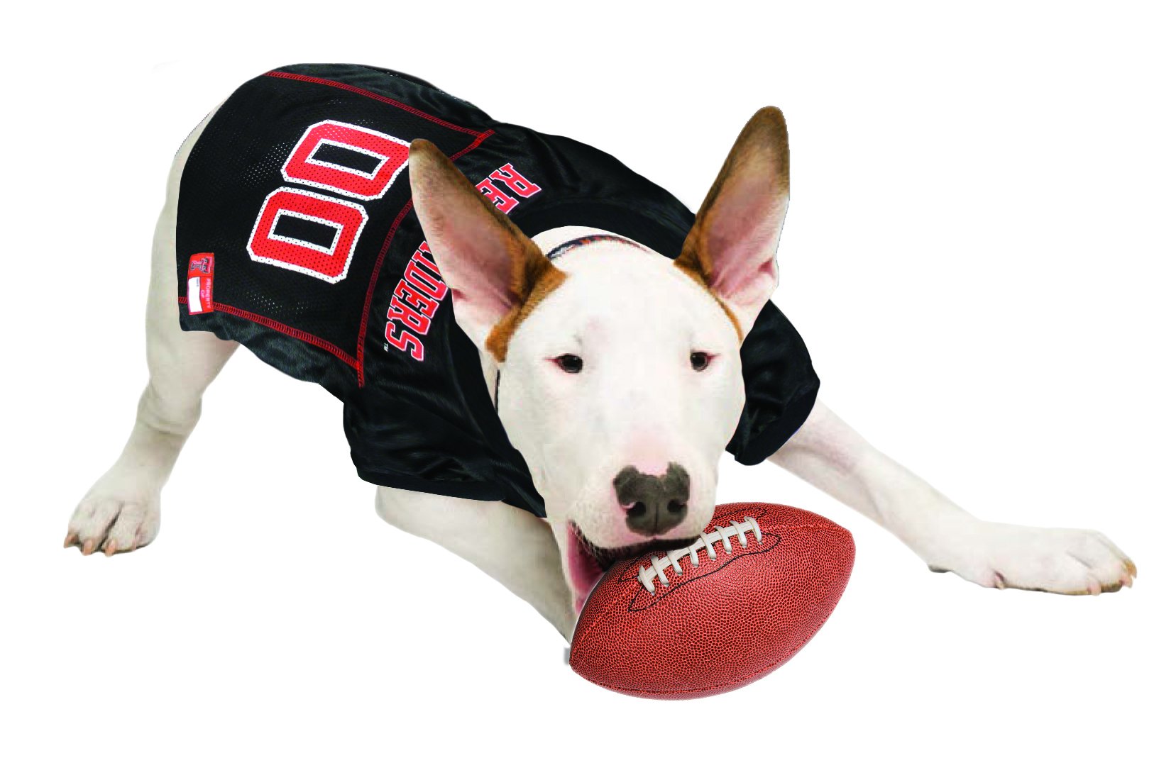 Pets First NCAA College Texas Tech Red Raiders Mesh Jersey for DOGS & CATS, Medium. Licensed Dog Jersey with your Favorite Footb