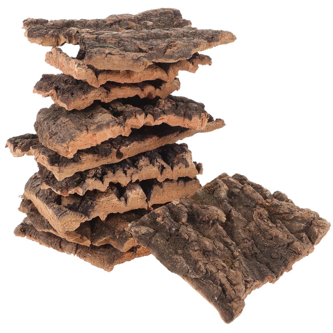 ULTECHNOVO Cork Bark Background, Reptile Tank Tree Backdrop Wall Decor Habitat Climbing Mat Decoration for, Lizard, Turtle, Geck