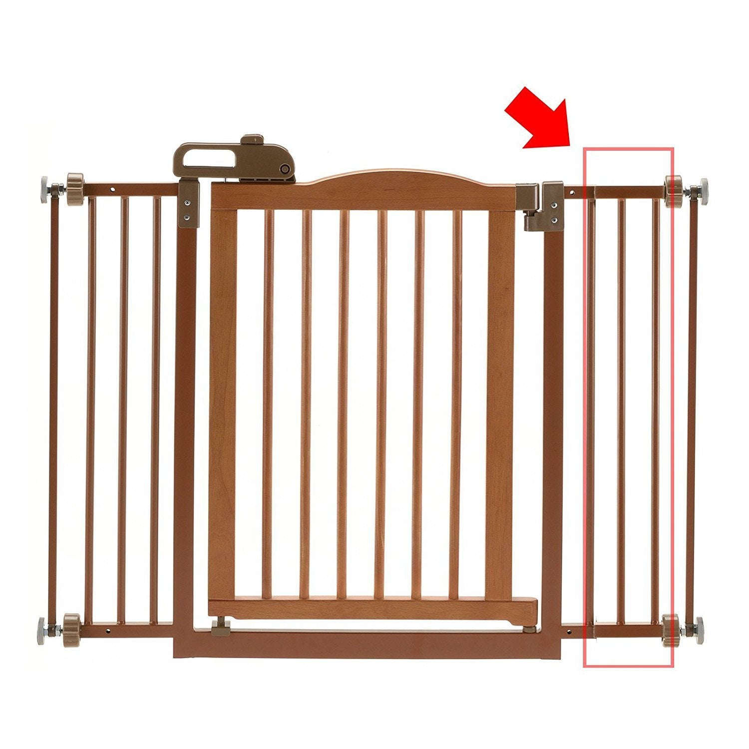 Richell One-Touch Gate Ii Extension, Autumn Matte (94354)