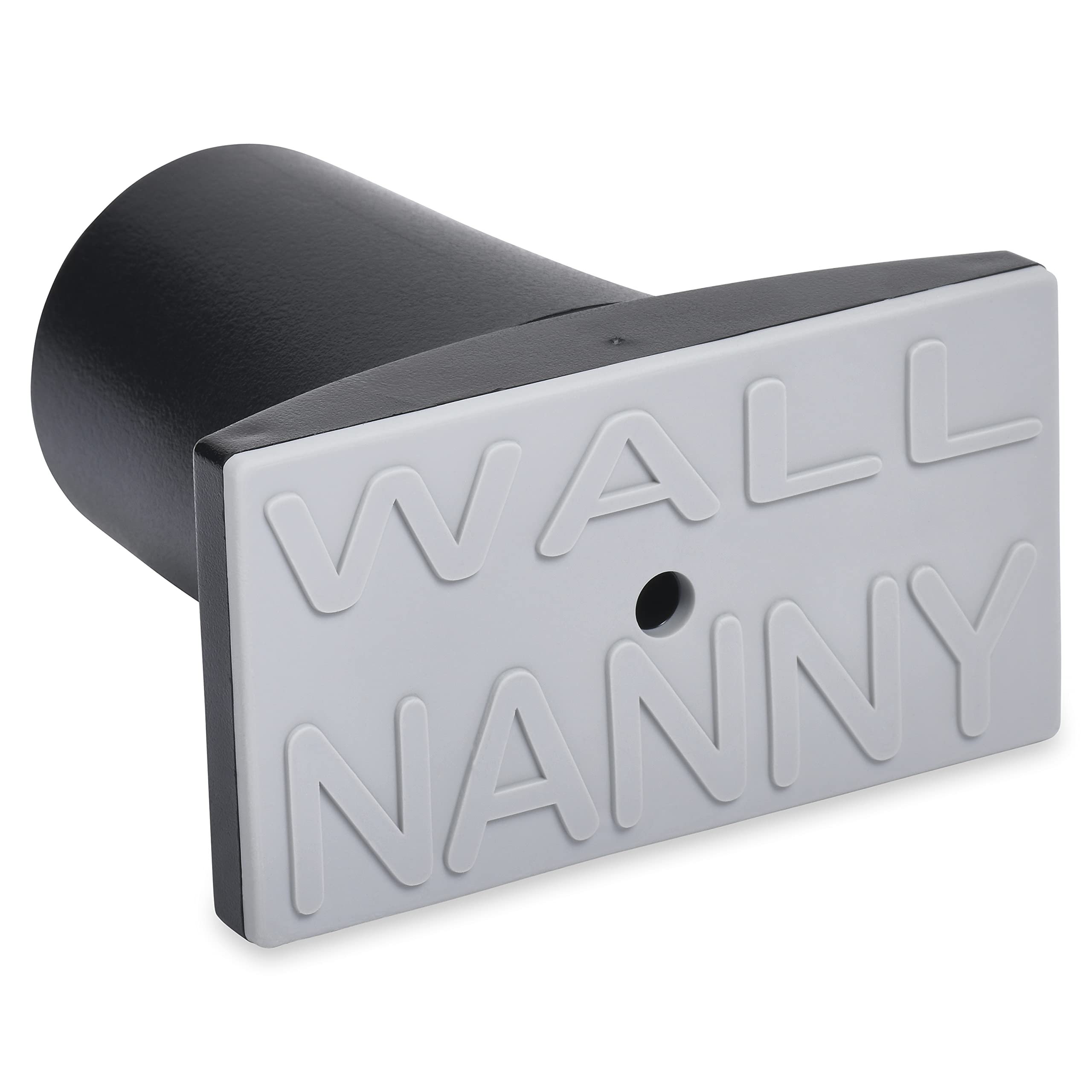 Wall Nanny Extender 4 Inch Baby Gate Extension (Made In Usa) Extends Pressure Mounted Gates, Protects Walls, Stabilizes Gate - For Child Pet & Dog Gates - Works On Stairs, Protector (4 Pack) Black