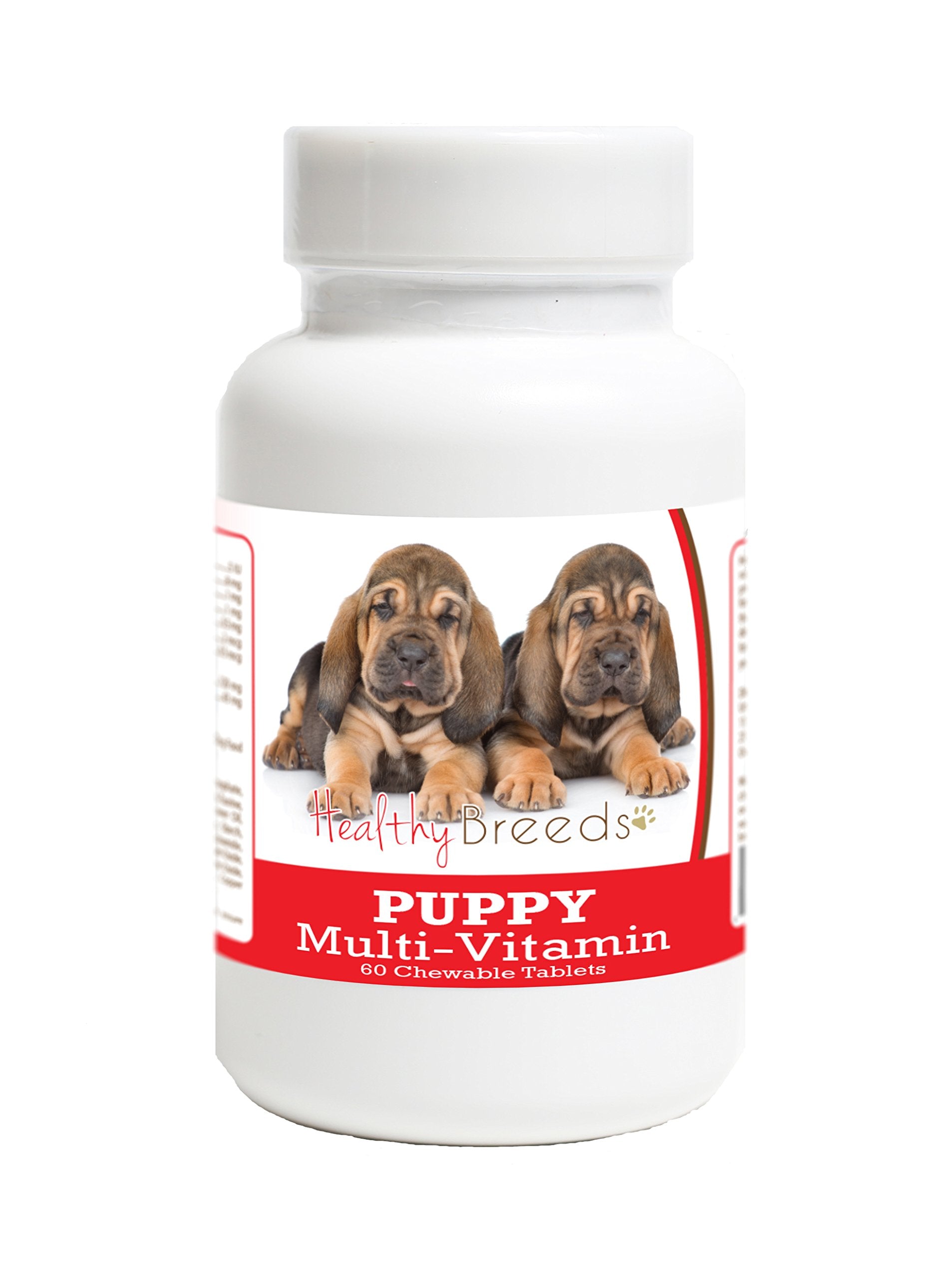 Healthy Breeds Bloodhound Puppy Dog Multivitamin Tablet 60 Count