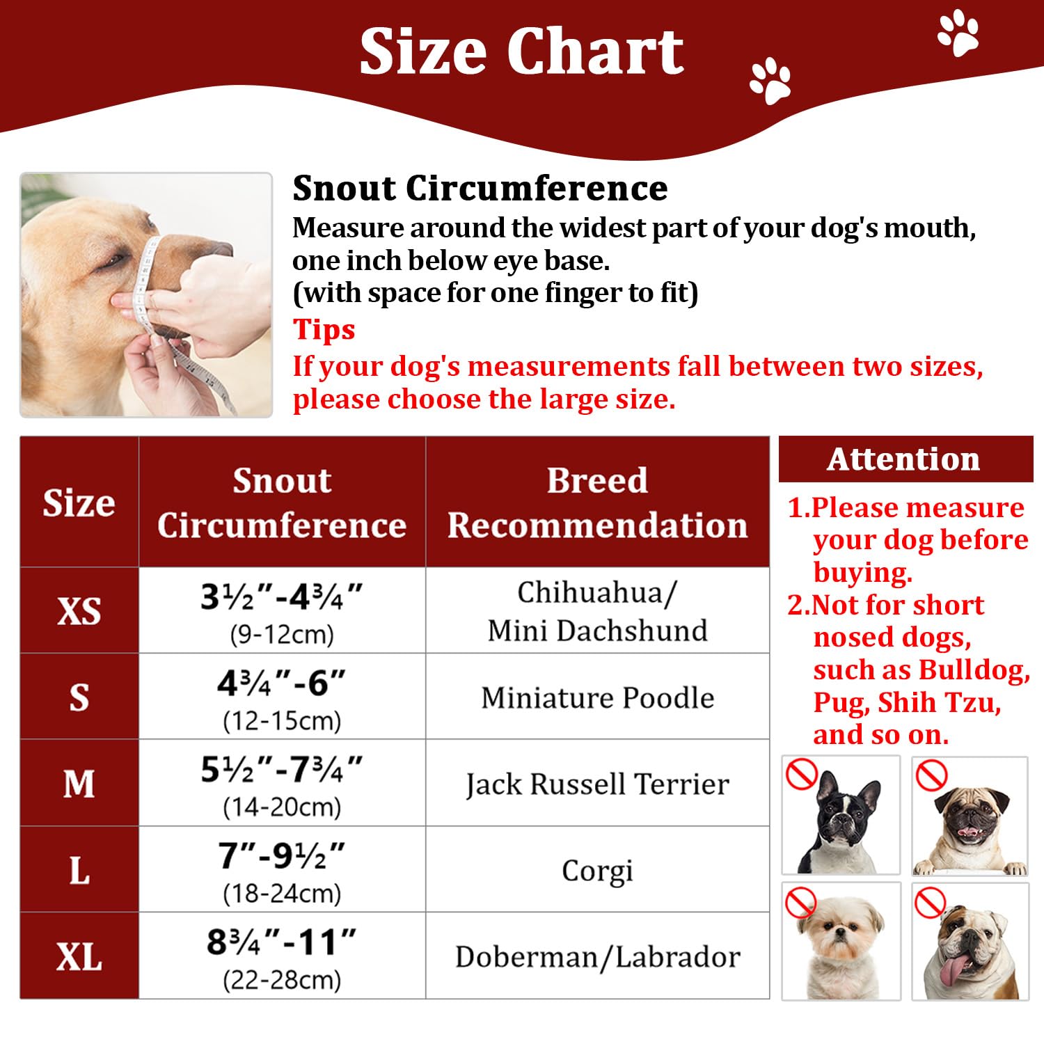Mayerzon Dog Muzzle, Soft Muzzle For Small Medium Dogs Dachshund Corgi Poodle, Adjustable Reflective Muzzles For Biting Chewing And Grooming, Breathable Mesh