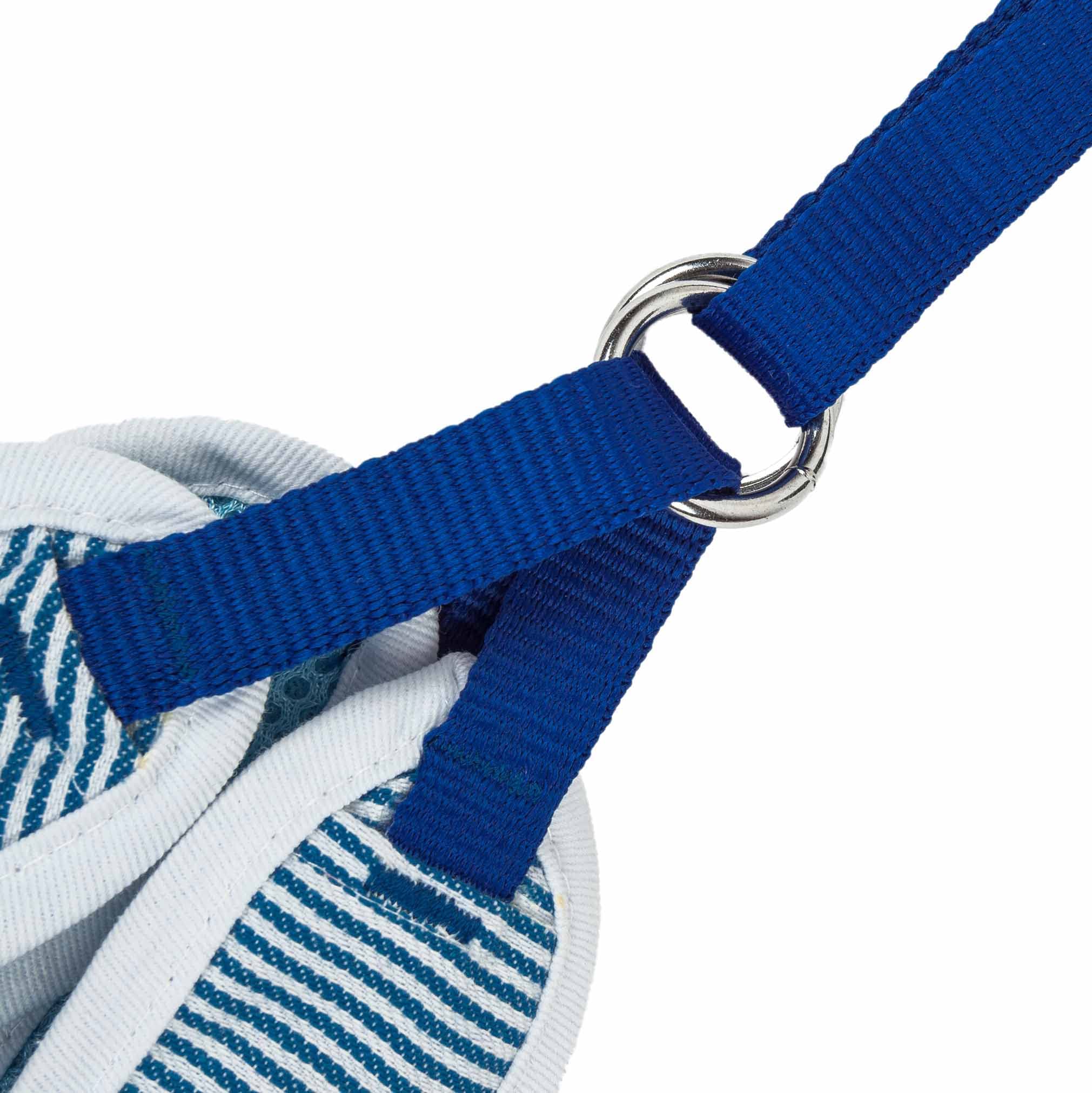 Pet Life ® Luxe Collection Spawling 2-In-1 Dog Harness And Leash With Ruffled Pet Collar And Fashion Dog Bowtie - Pet Harness And Dog Costume With Reversible Mesh And Alloy Dog Leash Attachments