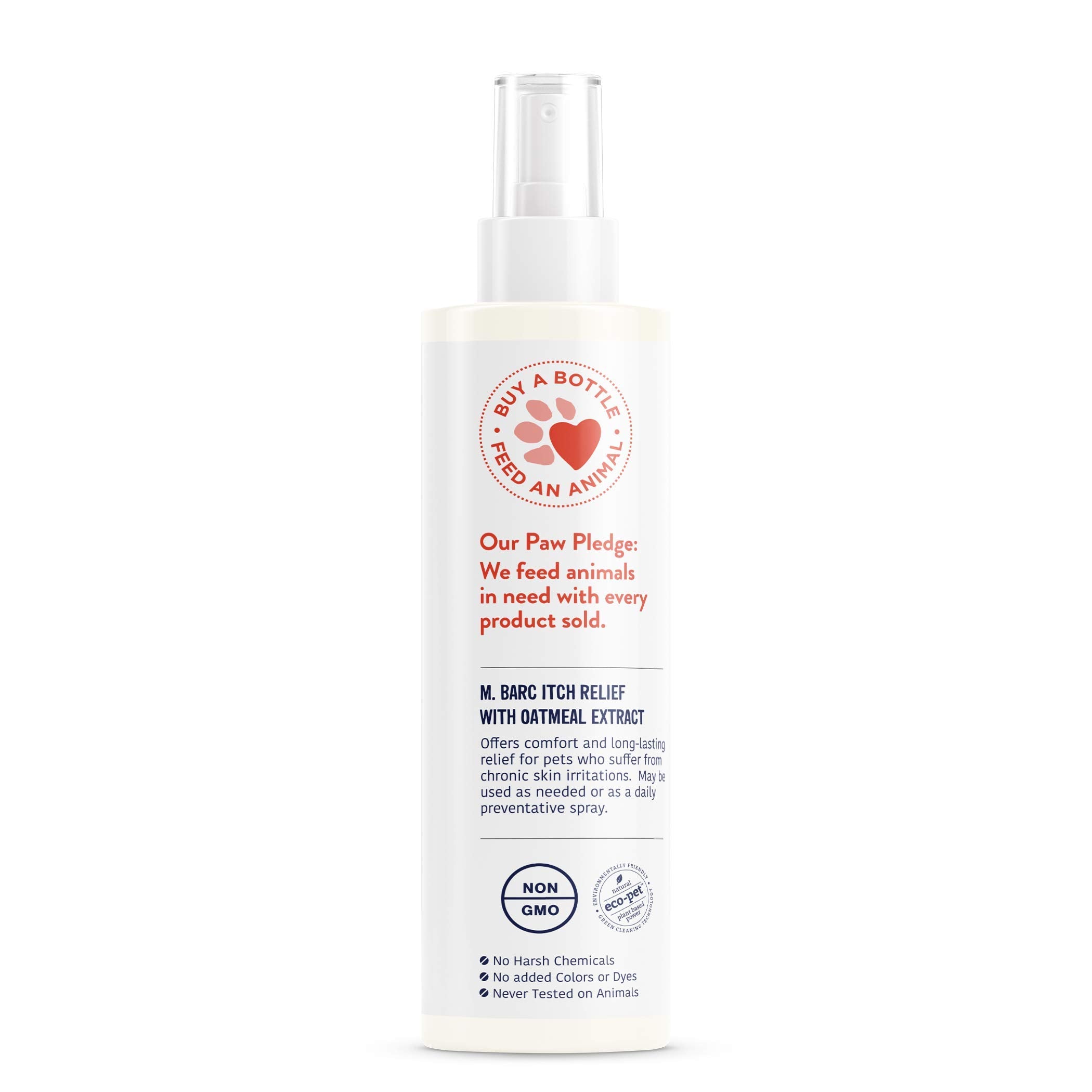 M.BARC Naturals Itch Relief Oatmeal for Dogs & Cats, 8 oz (2-Pack)