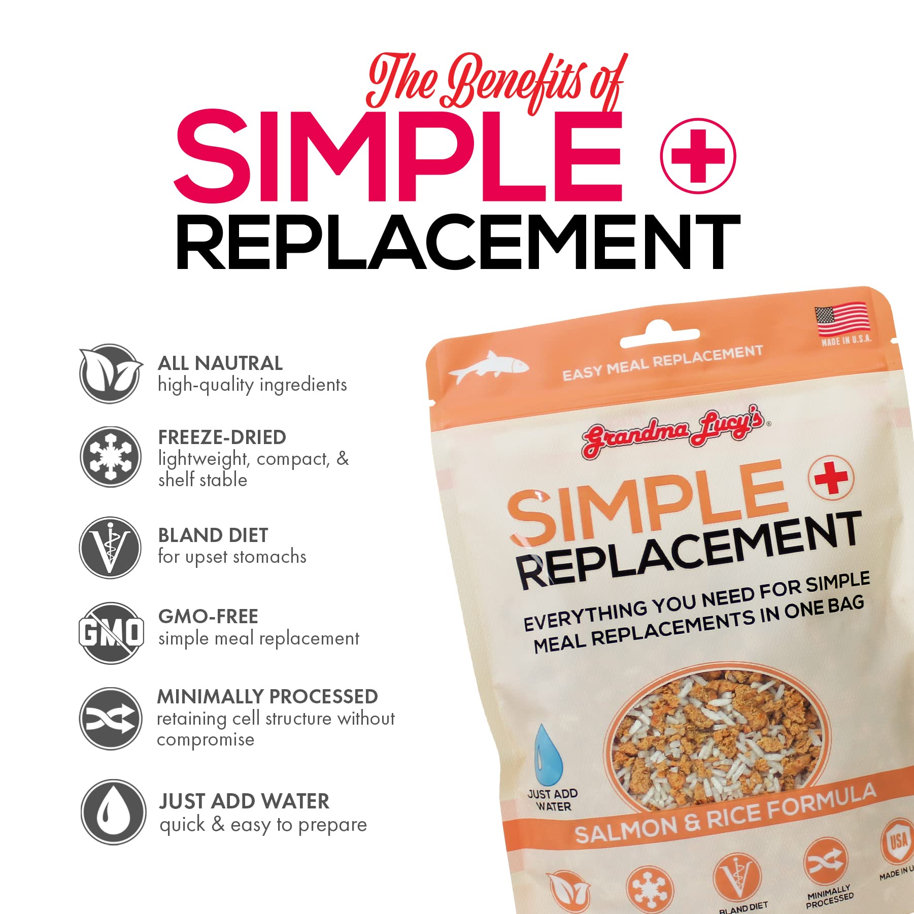 Simple Replacement Salmon and Rice - 7oz