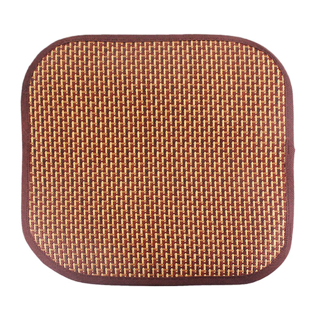 Legendog Rattan grass Pet Mat Breathable Summer Cooling Pet Bed Mat Sleeping Mat for Dogs Cats, Brown