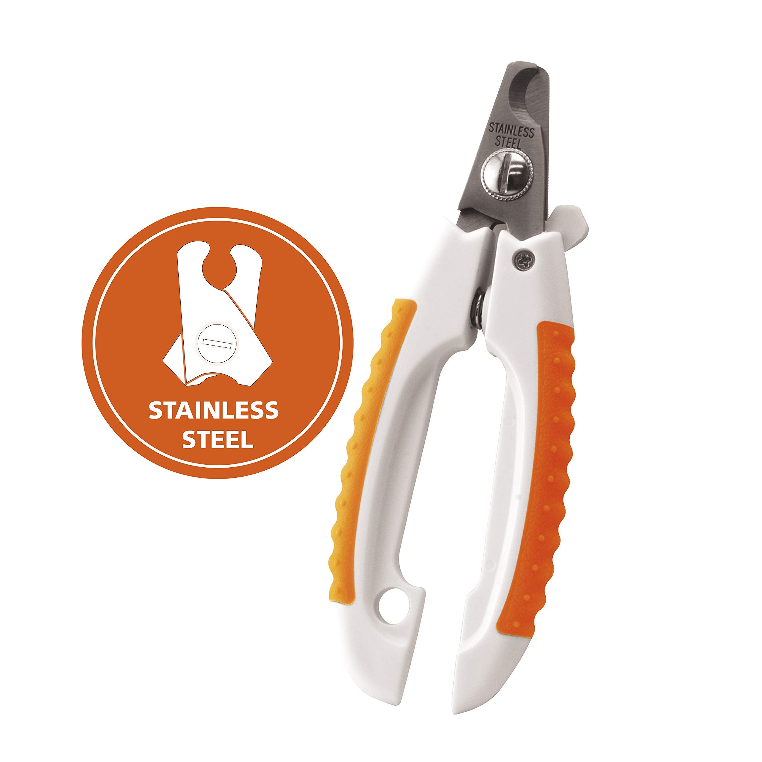 Wahl Pet Nail Clipper For Cutting Dog, Cat, & Animal Claws With Razor Sharp Stainless Steel Blades & Protective Safety Guard Locks For Safe Claw Care – Model 858448