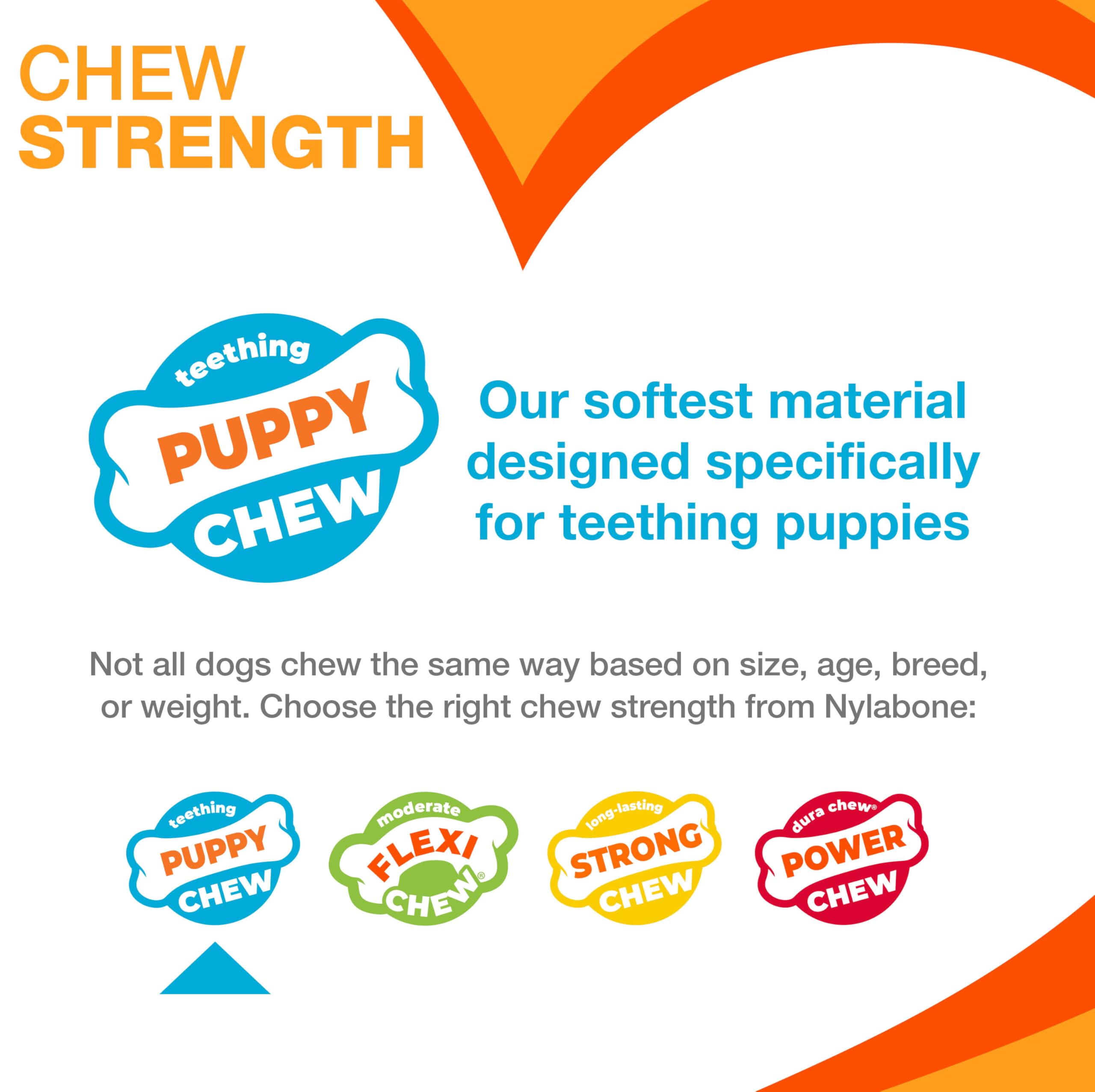 Nylabone Spin Tug & Play Puppy Chew Ring Toy, Soothing Puppy Teething Bone, Enrichment Toy for Puppies, Blue, Peanut Butter Flav