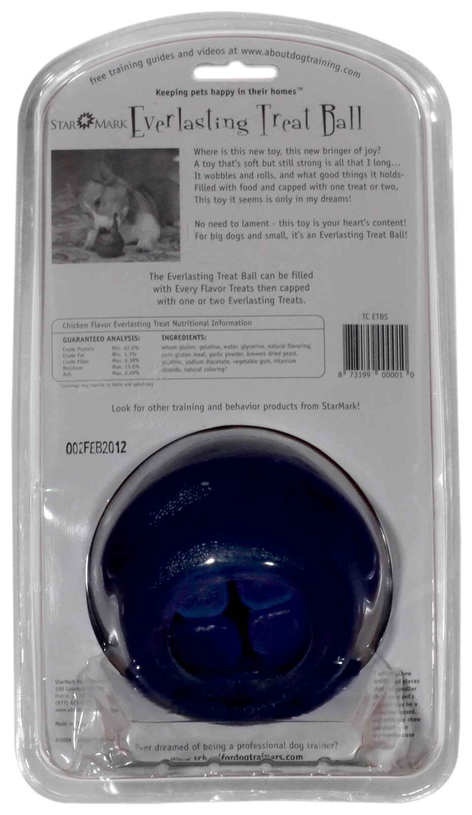 Starmark Everlasting Treat Ball Medium with 1 treat