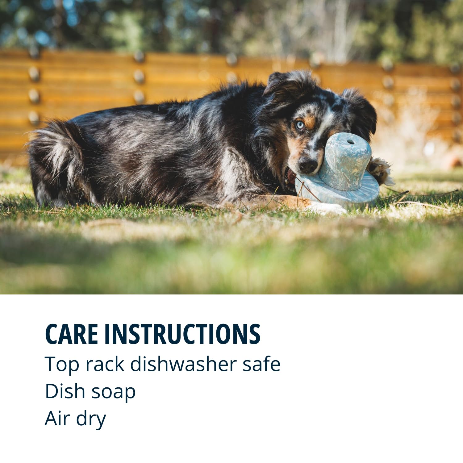 Ruffwear, Porcini Toy, Enrichment Dog Toy And Slow Feeder, Gray Sky