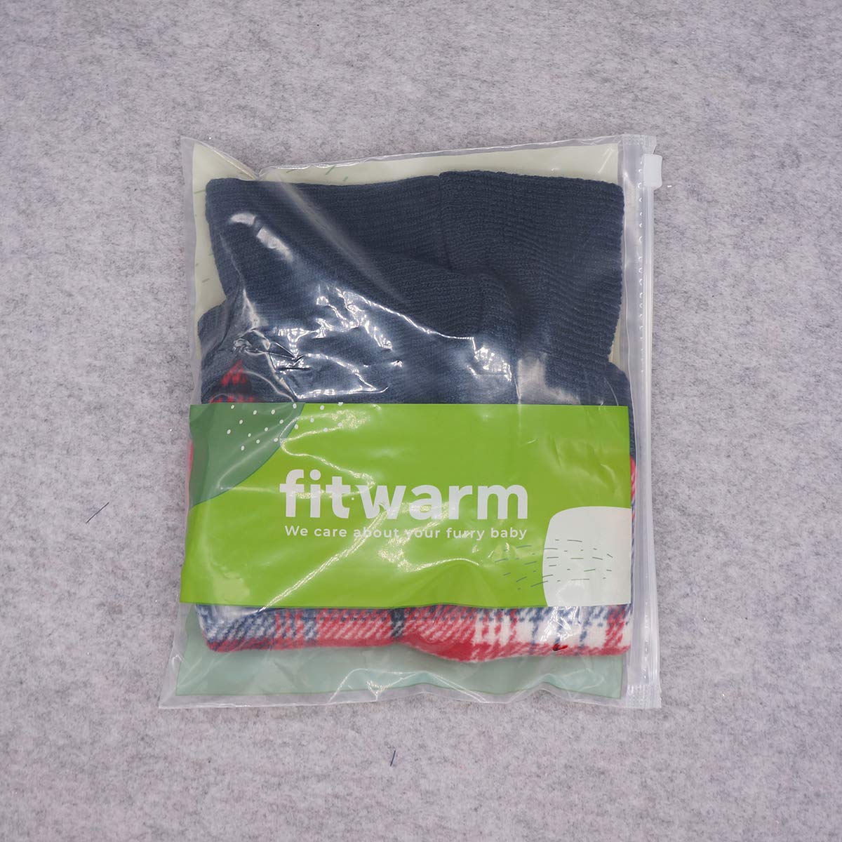 Fitwarm Knitted Pet Clothes Dog Sweater Hoodie Sweatshirts Pullover Cat Jackets Red Small