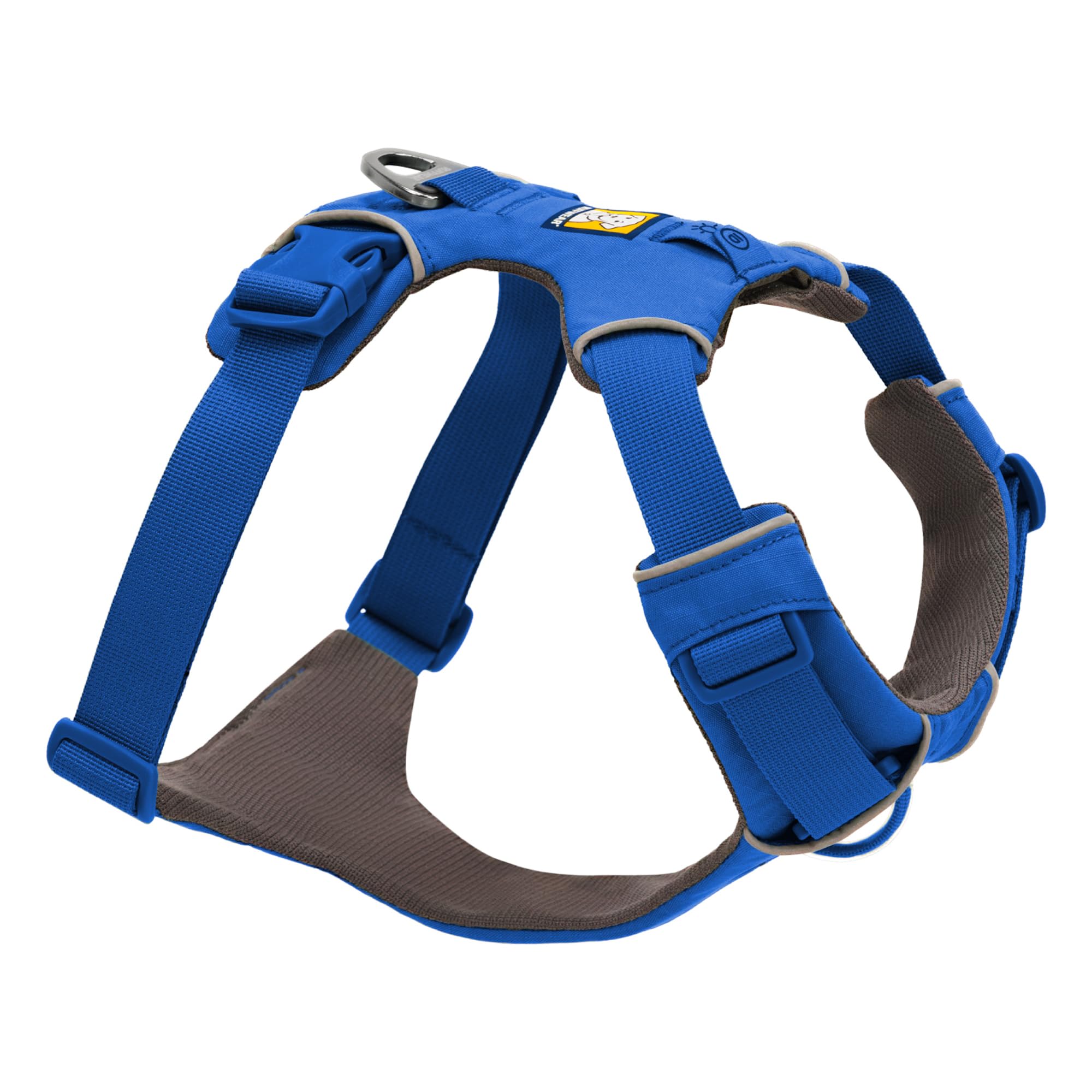 Ruffwear, Front Range Dog Harness, Reflective And Padded, No Pull Harness For Training And Everyday, Blue Pool, X-Small