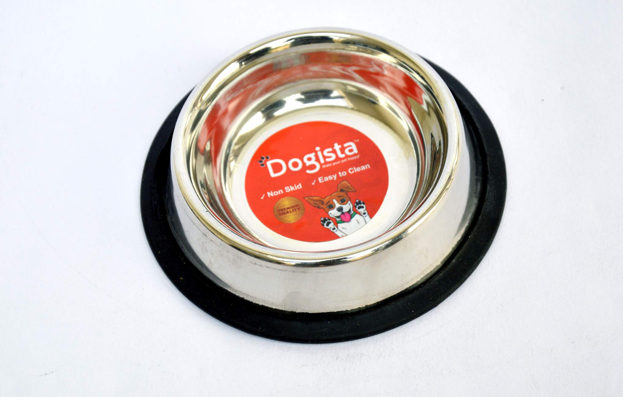 Dogista Pet Products Steel Bowl S1