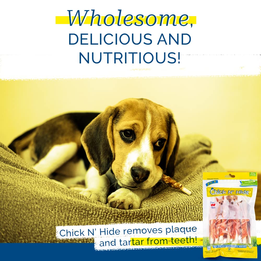 Pet Center Chick n Hide Dog Treats, 6 Pack