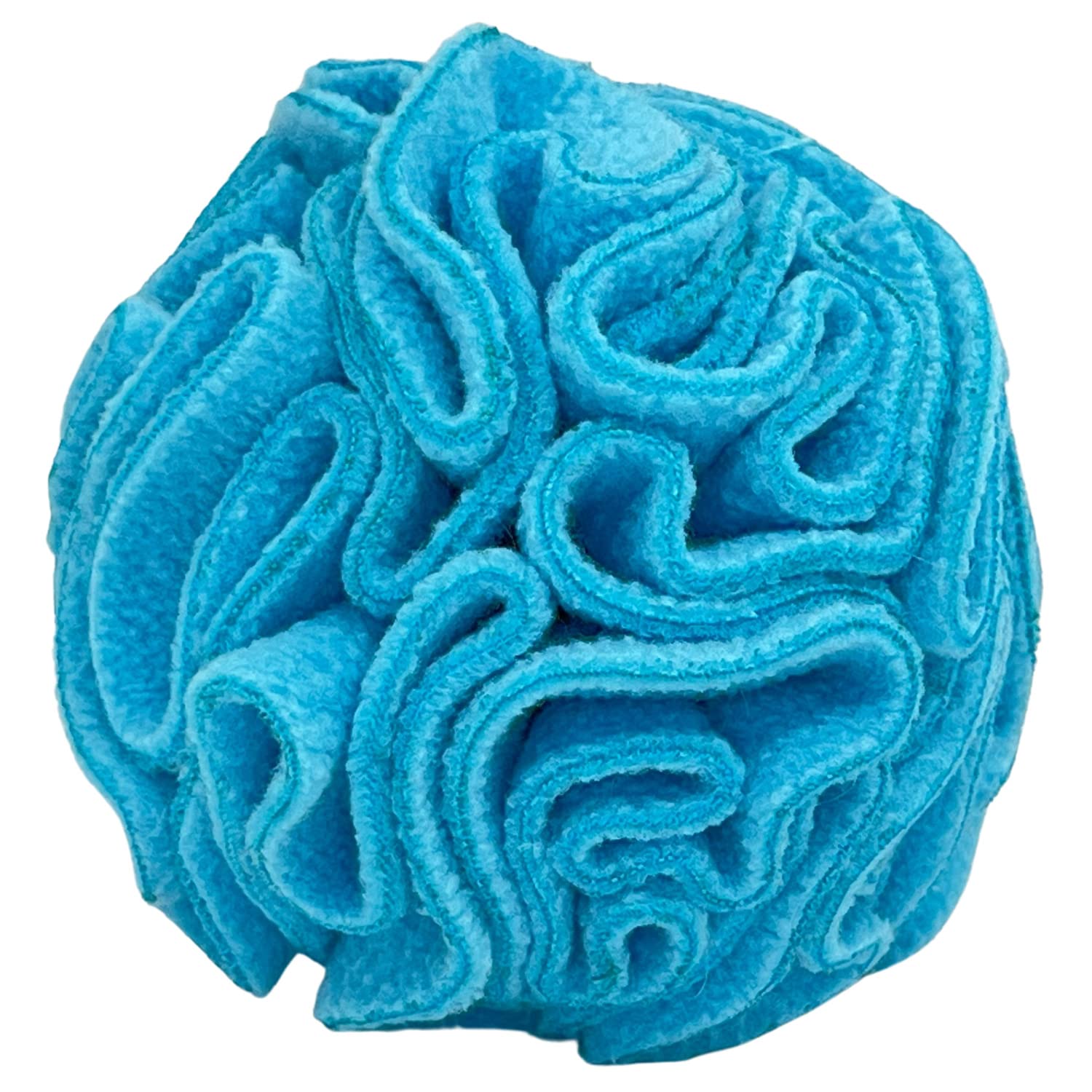 Glory To Dog Puppy And Small Breed Snuffle Interactive Foraging Dog Puzzle Ball Toy Blue