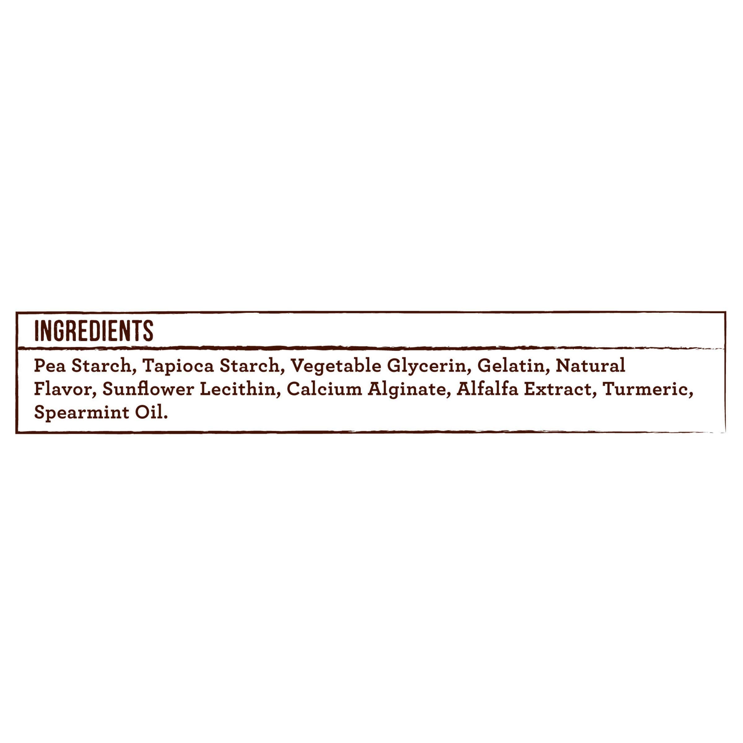 Merrick Fresh Kisses Natural Dental Chews, Toothbrush Shape Treat Infused With Real Mint, For Large Dogs - 16 ct. Box