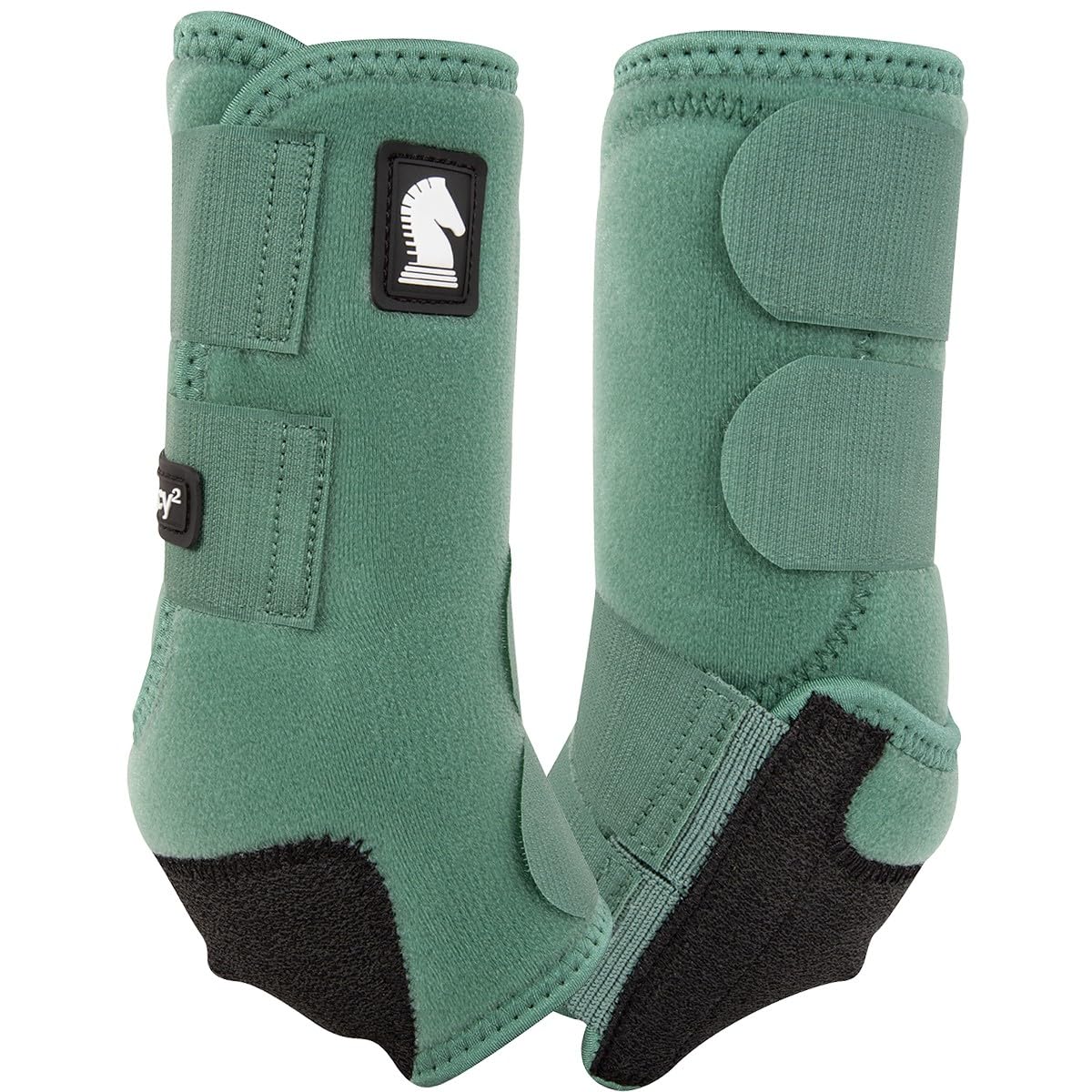 Classic Equine Legacy2 Support Boots, Front (Spruce, Large)
