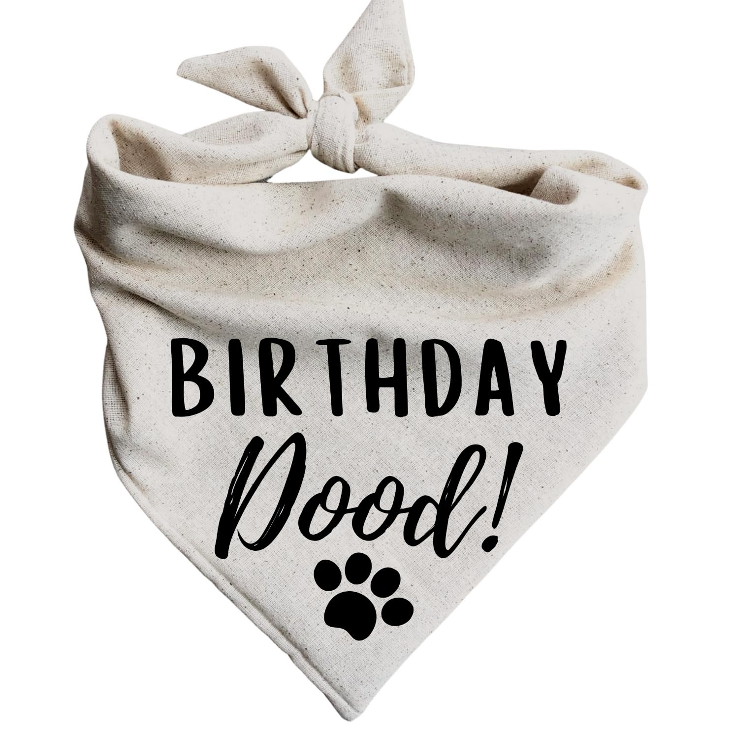 Birthday Dood Dog Bandanna Pet Bandana Celebration Party Paw-Ty (X-Large)