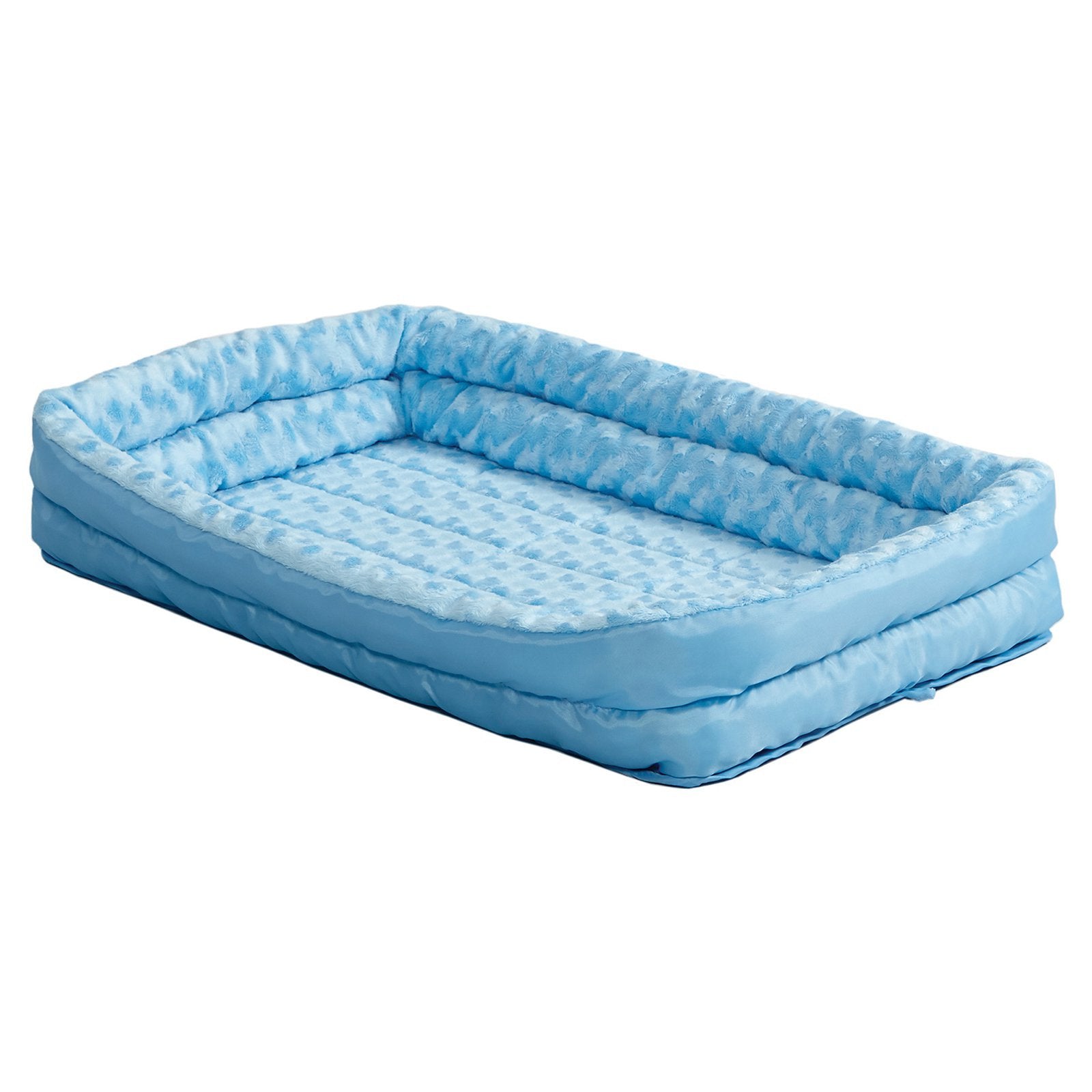 Midwest Homes For Pets Double Bolster Bed, 36, Blue