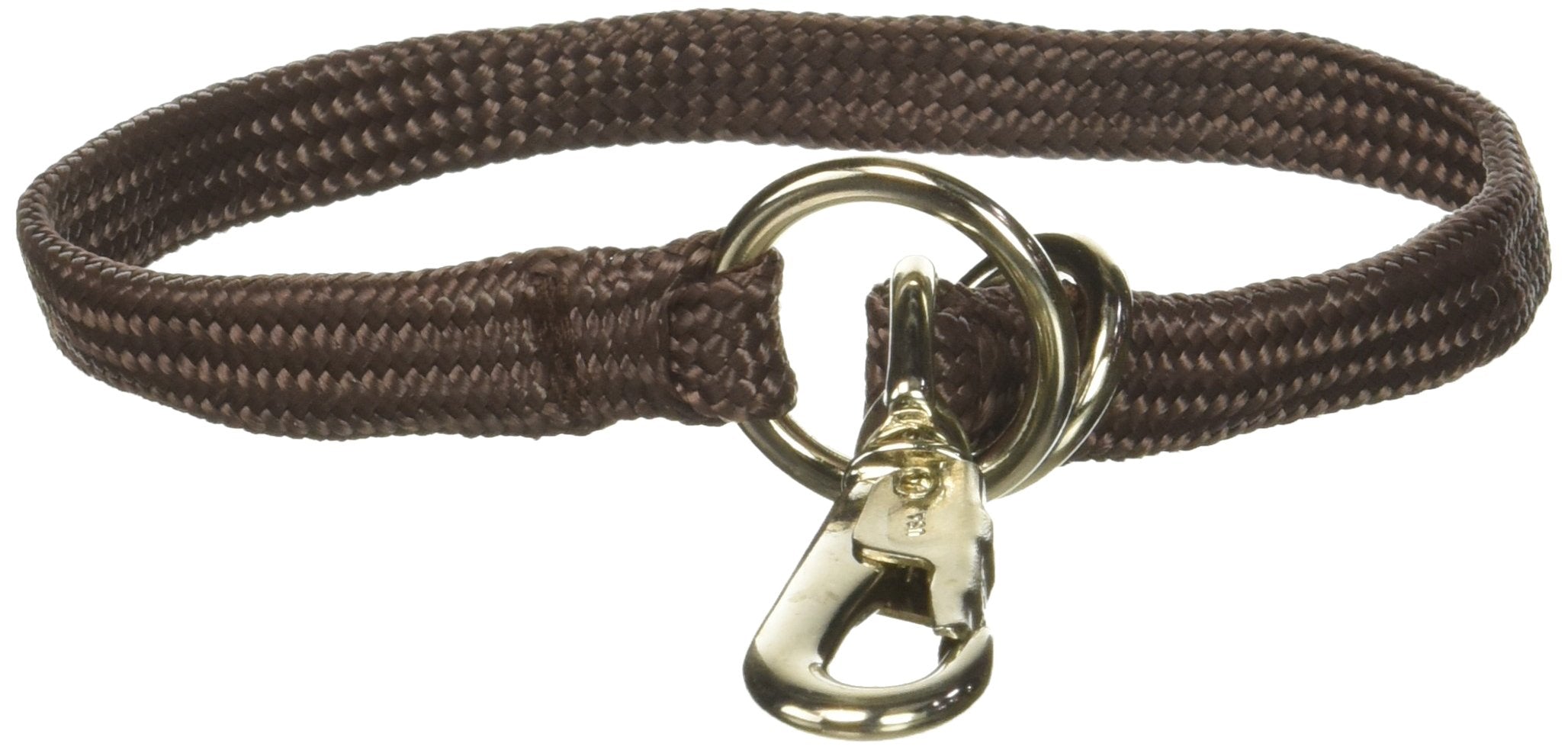 Resco Usa-Made Nylon Snap Choke Collar 14', Brown