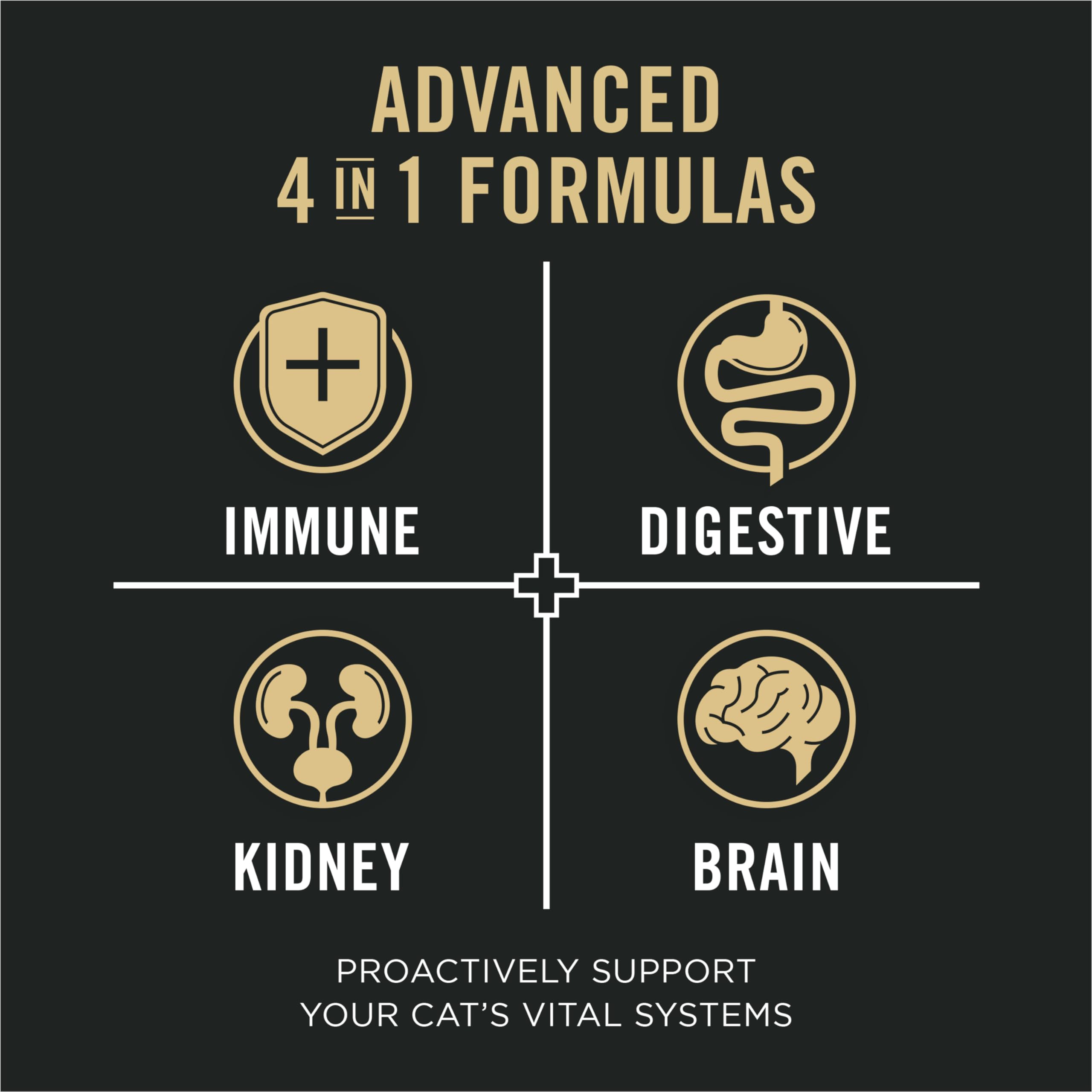 Purina Pro Plan Vital Systems Tuna Entree Wet Cat Food Pate 4-in-1 Brain, Kidney, Digestive and Immune Formula - (Pack of 24) 3